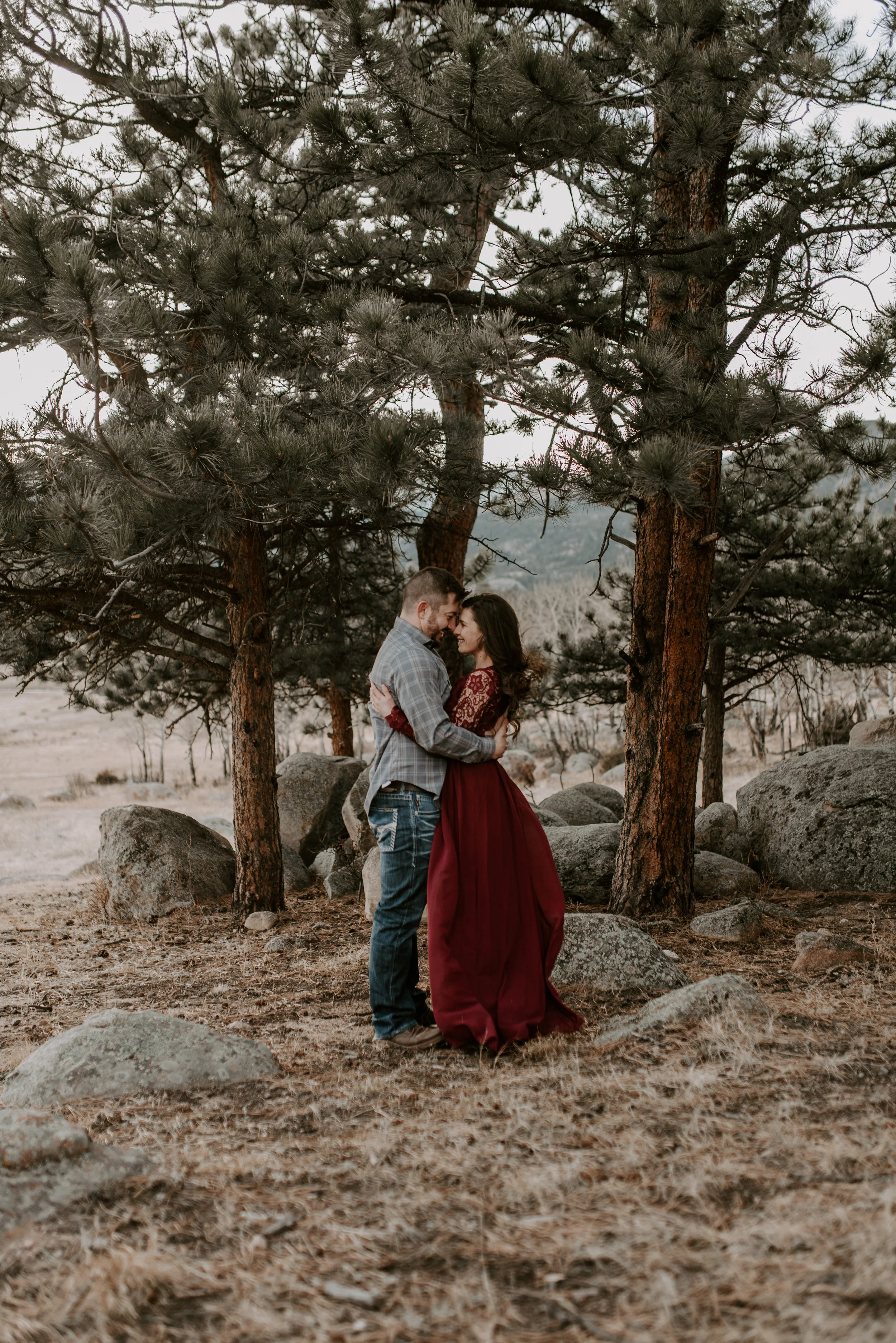  Estes Park Colorado engagement session in Colorado. 