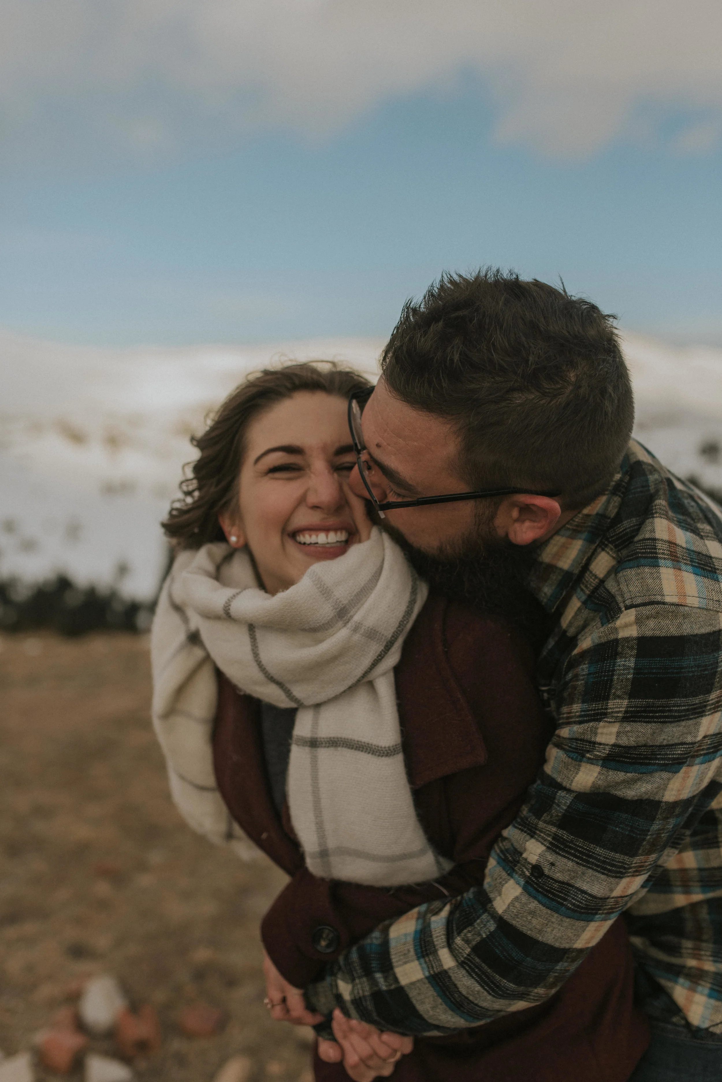  Colorado mountaintop engagement photos 