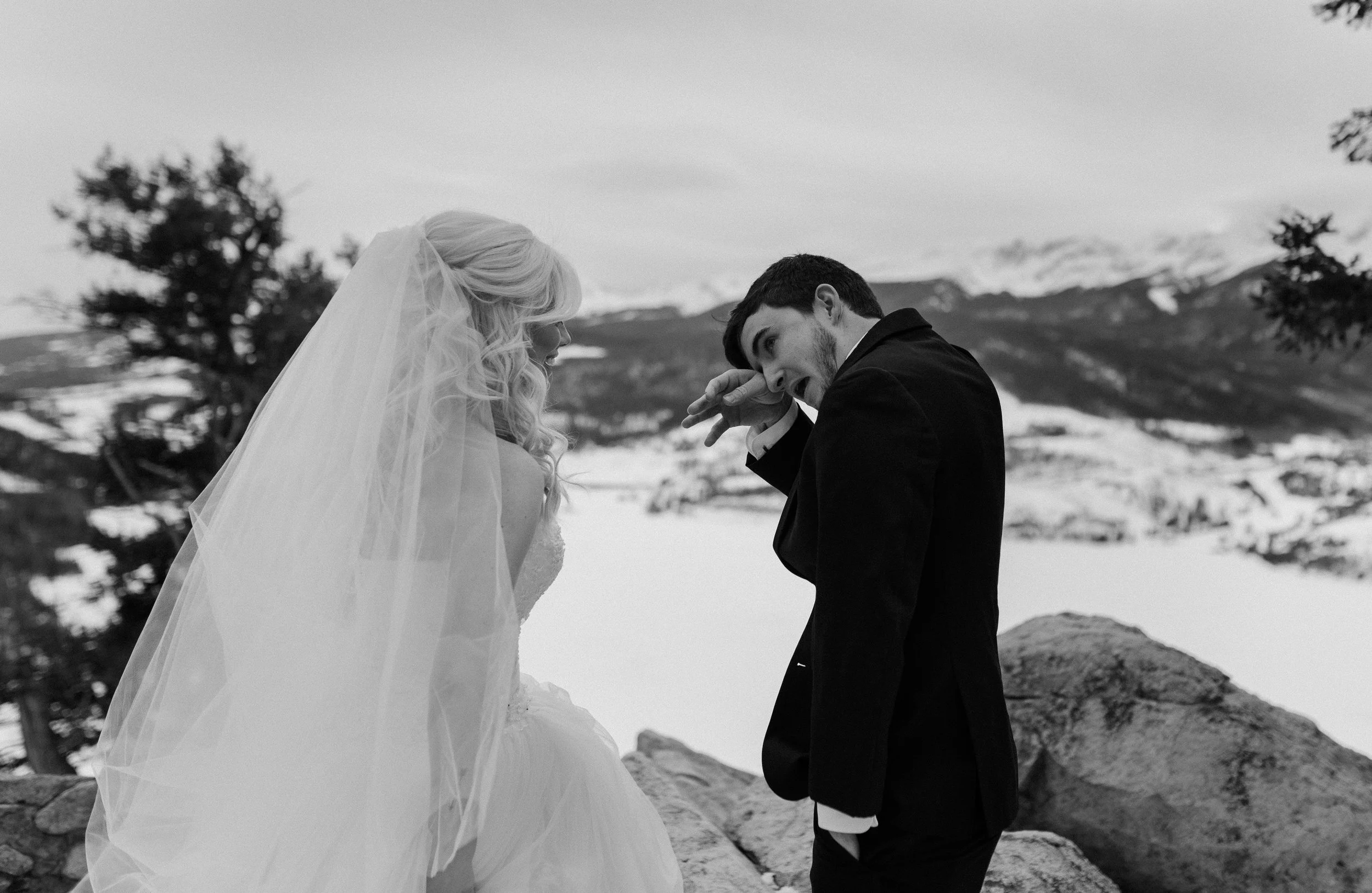  Dillon, CO elopement at Sapphire Point. 