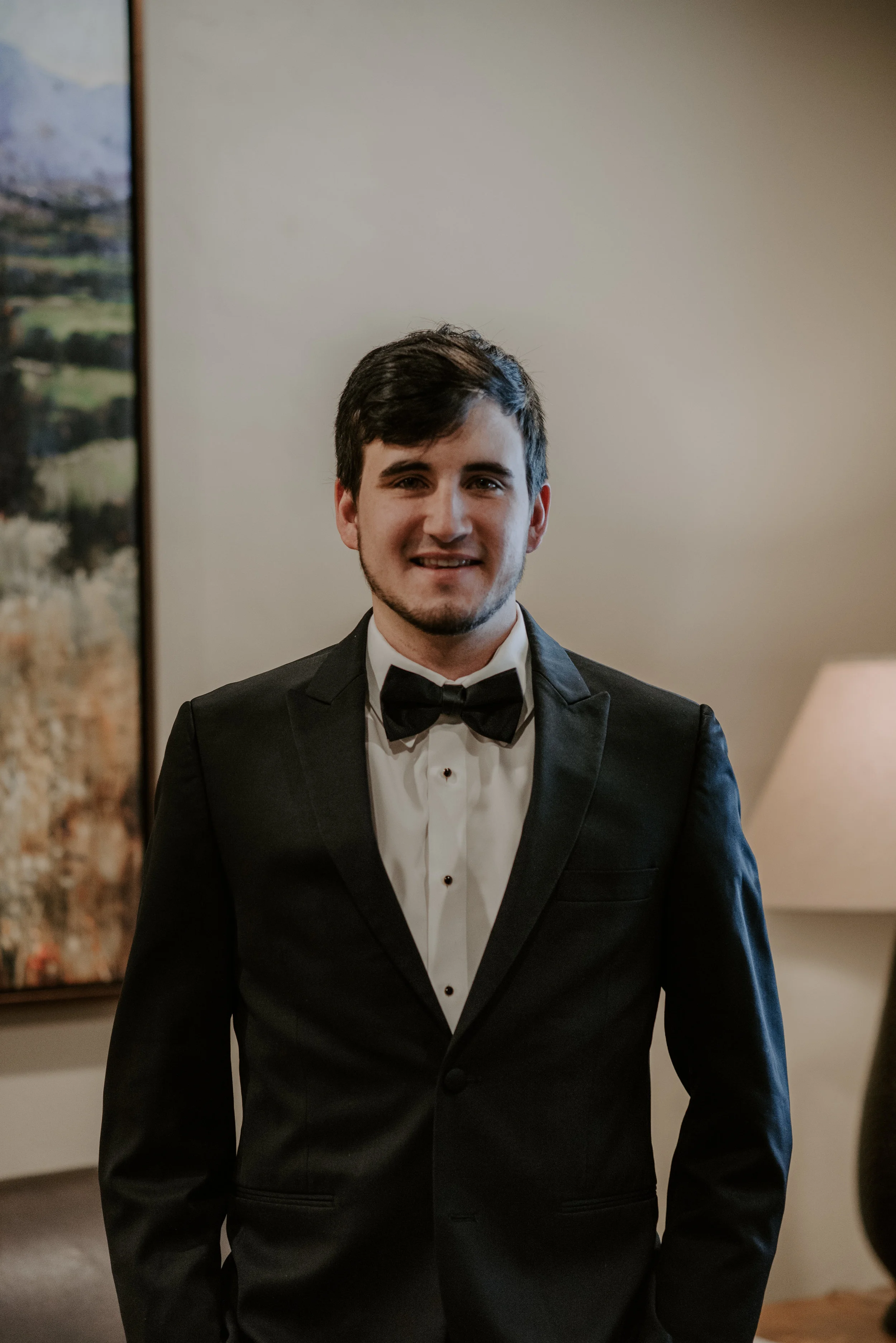  Colorado wedding photographer, groom portraits before the ceremony at Sapphire Point. 