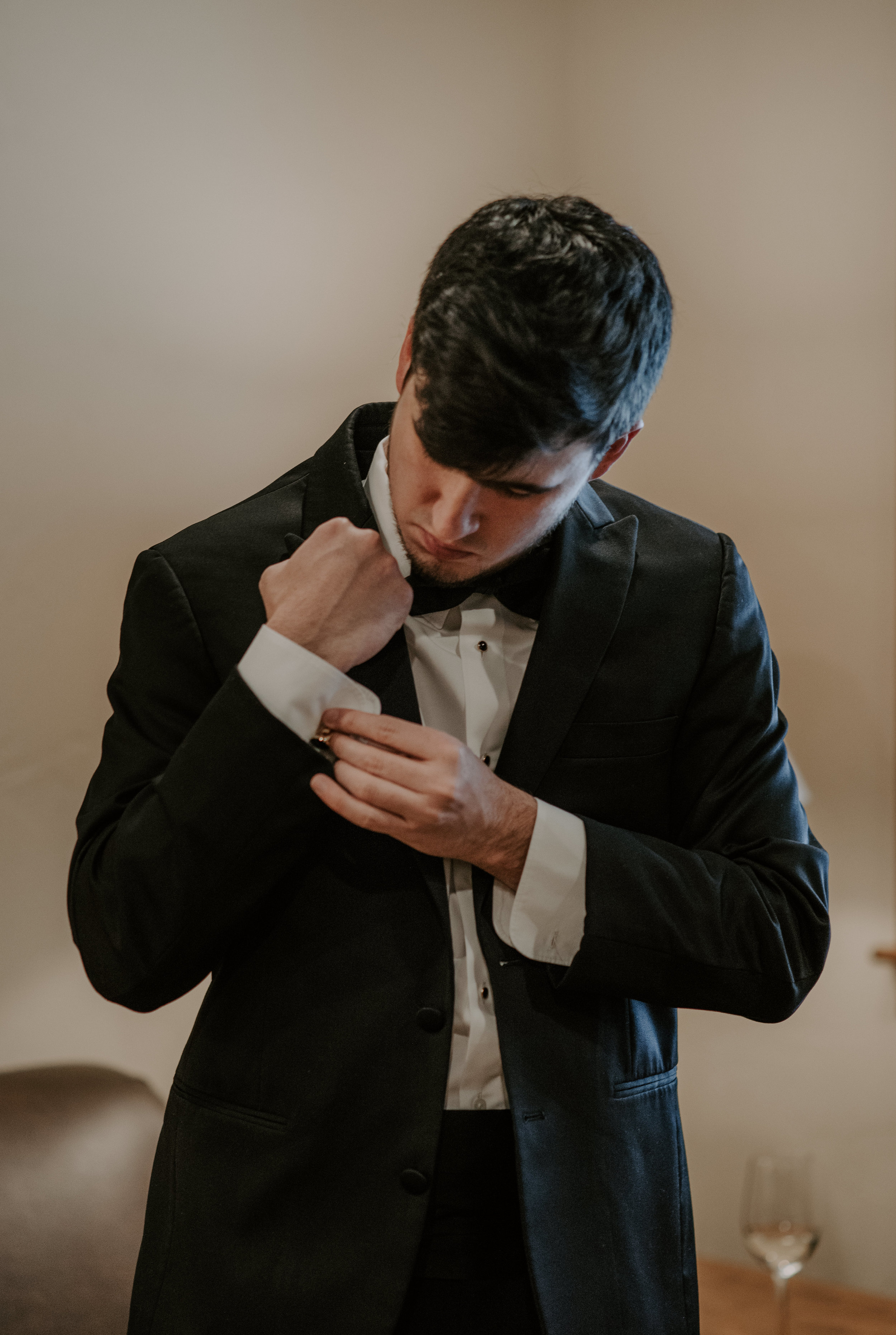  Groom details taken by a Colorado elopement photographer. 