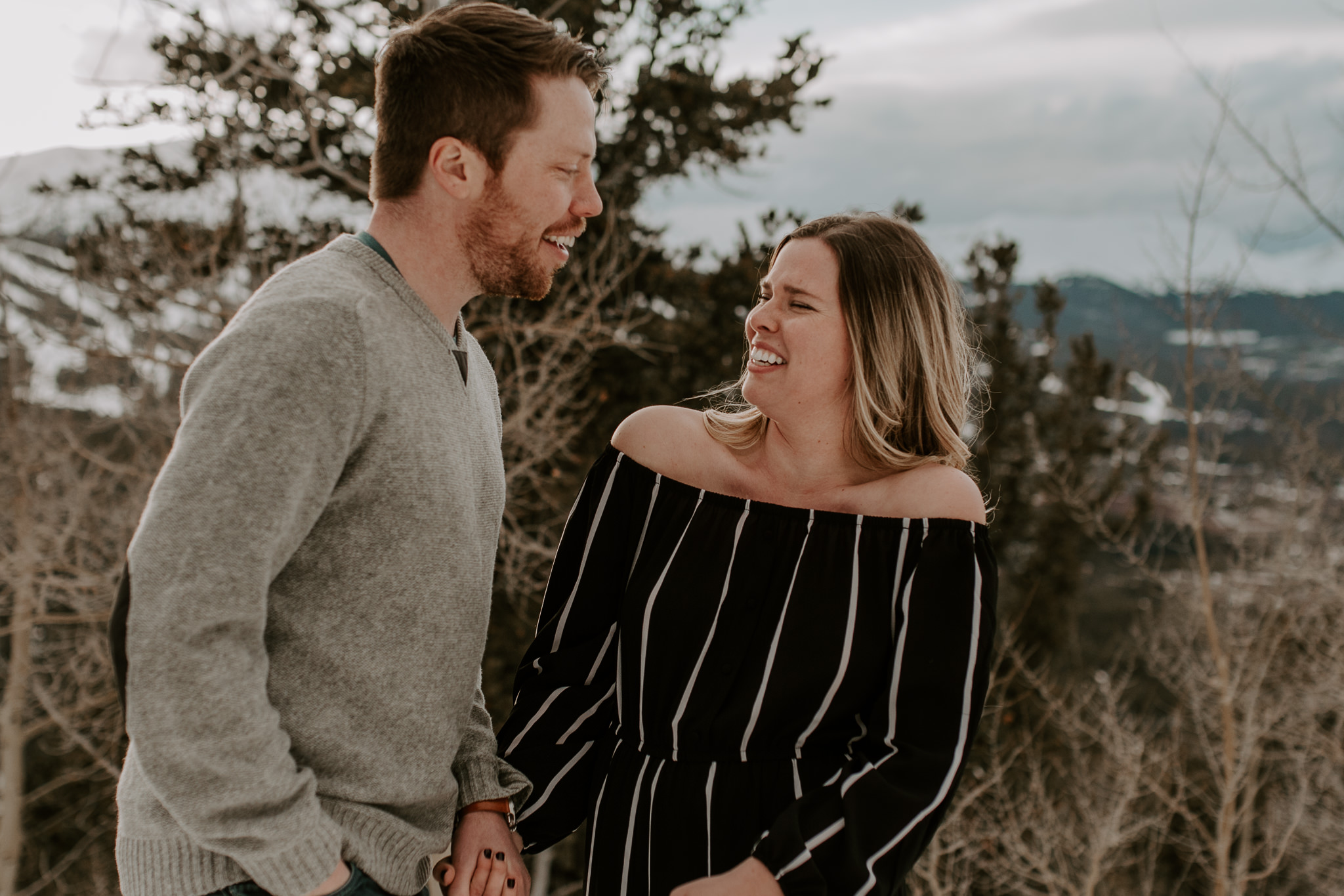  Boreas Pass engagement session photography 