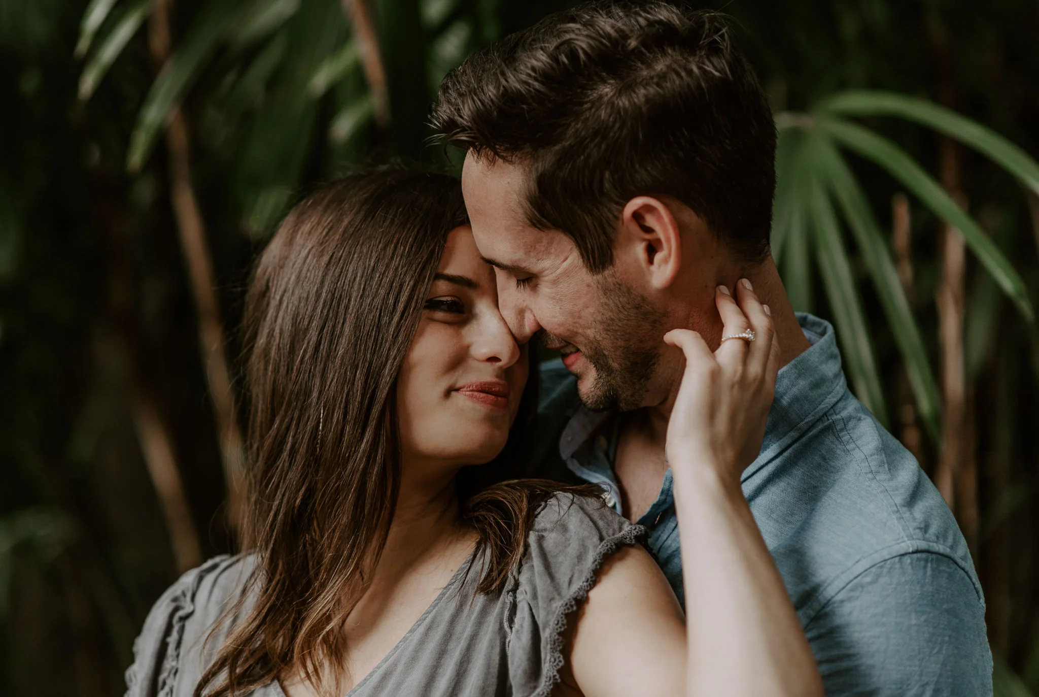  Sunken Gardens engagement session photographer in Florida 