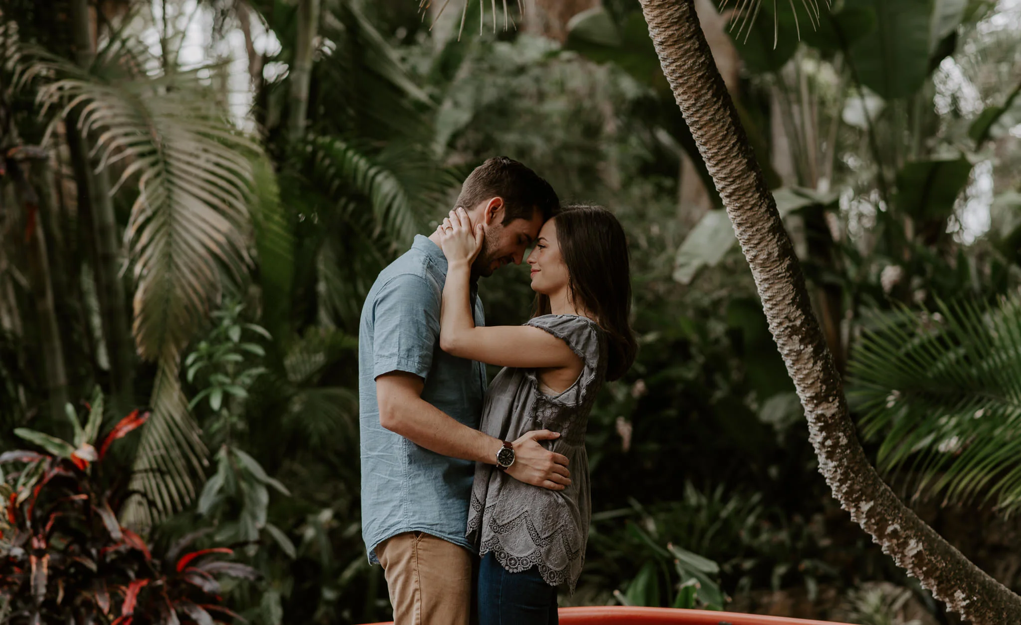  Florida Sunken Gardens engagement session photography 