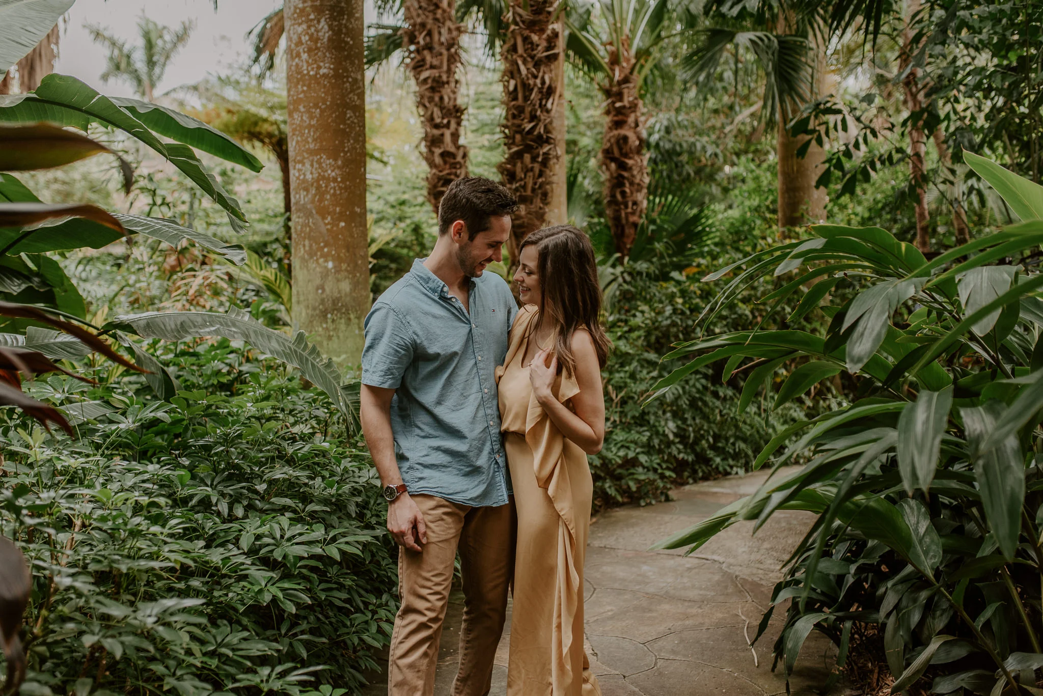  Sunken Gardens wedding photos in Florida 