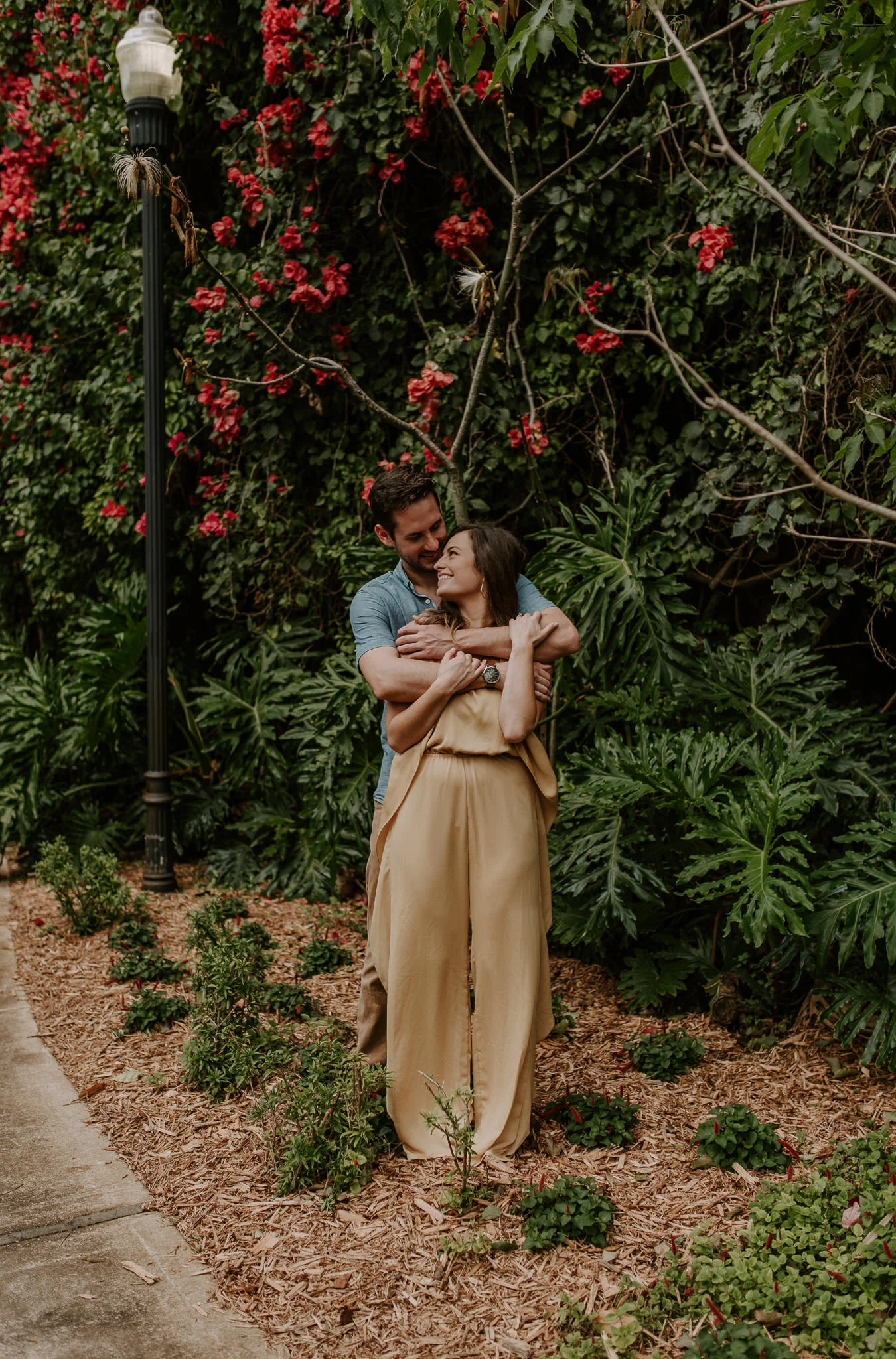  Tampa, Florida engagement session photos. Sunken Gardens wedding photographer. 