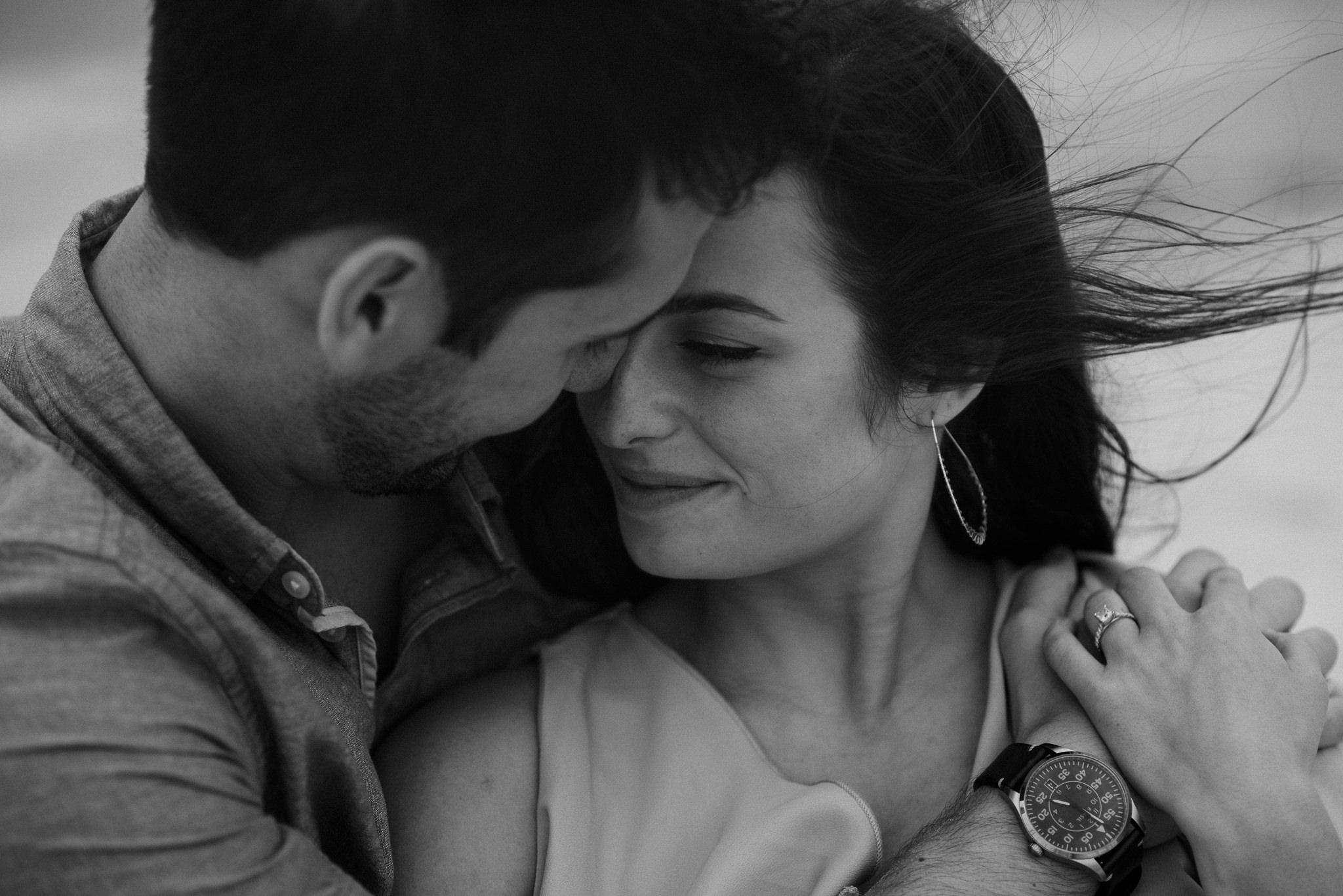  Engagement session at Fort De Soto in St. Petersburg, Florida. 