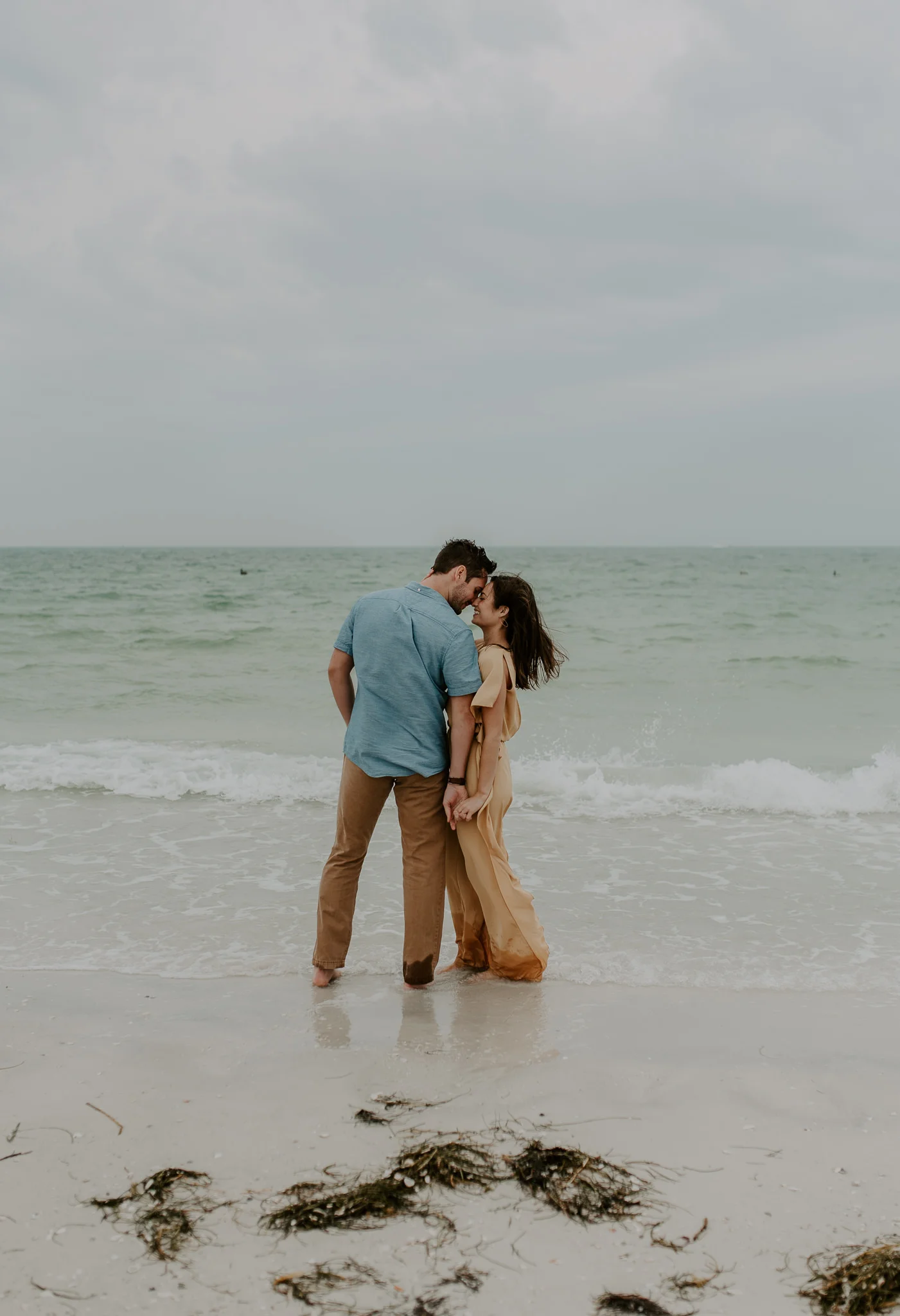 A TAMPA, FLORIDA ENGAGEMENT SESSION AT SUNKEN GARDENS AND FORT DE SOTO 