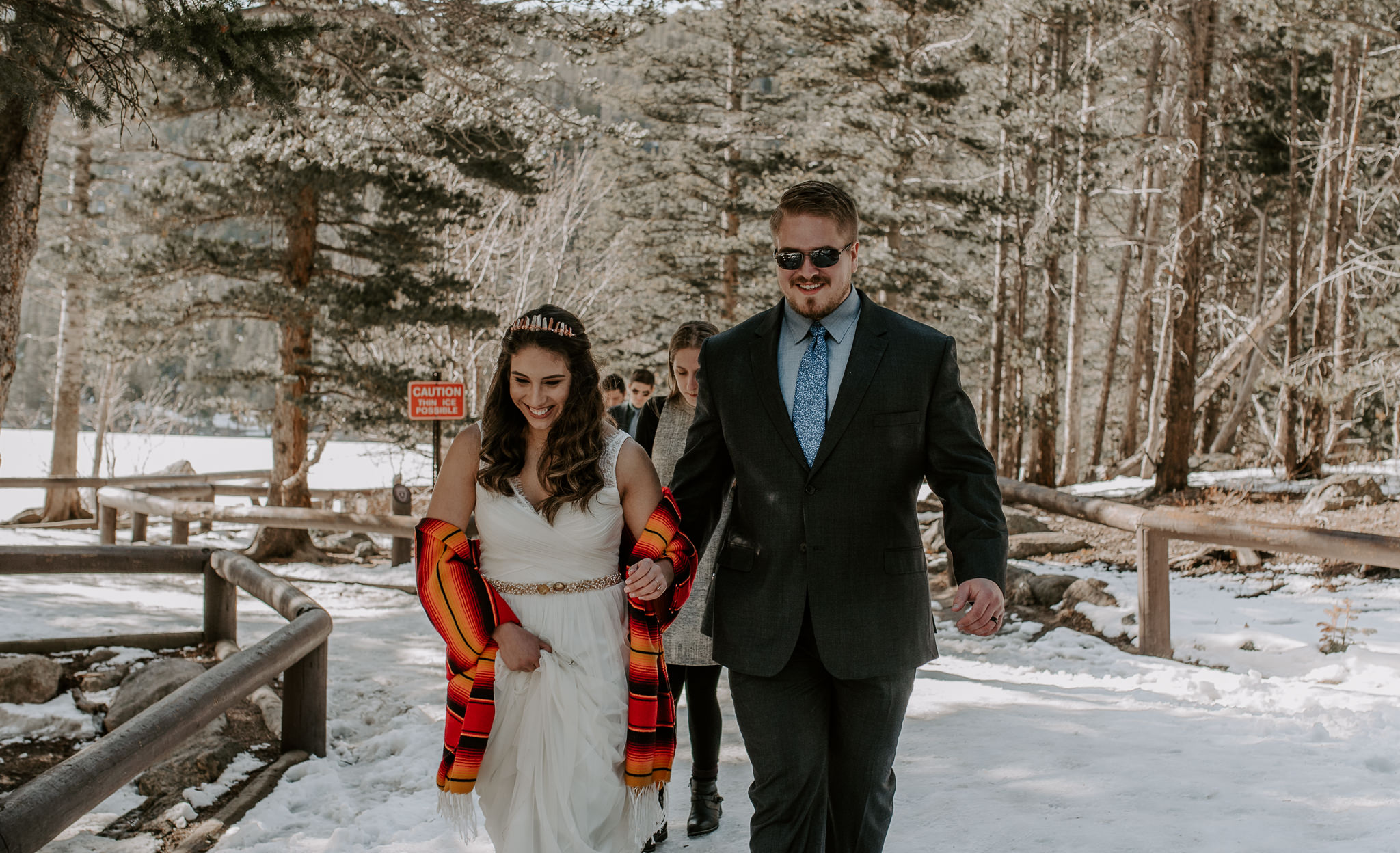  Intimate wedding at Bear Lake in Colorado 