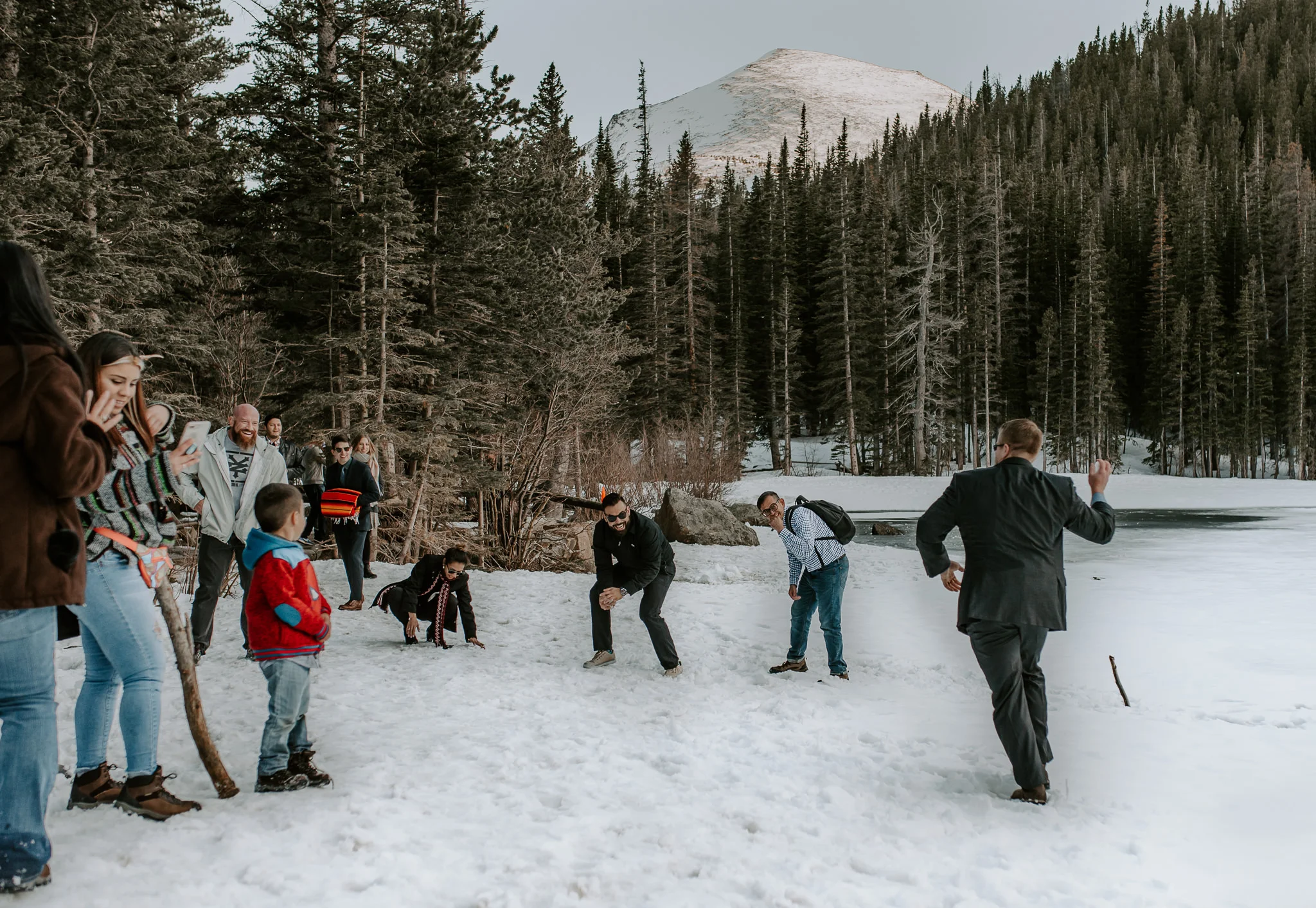  Intimate wedding at Rocky Mountain National Park in Colorado 