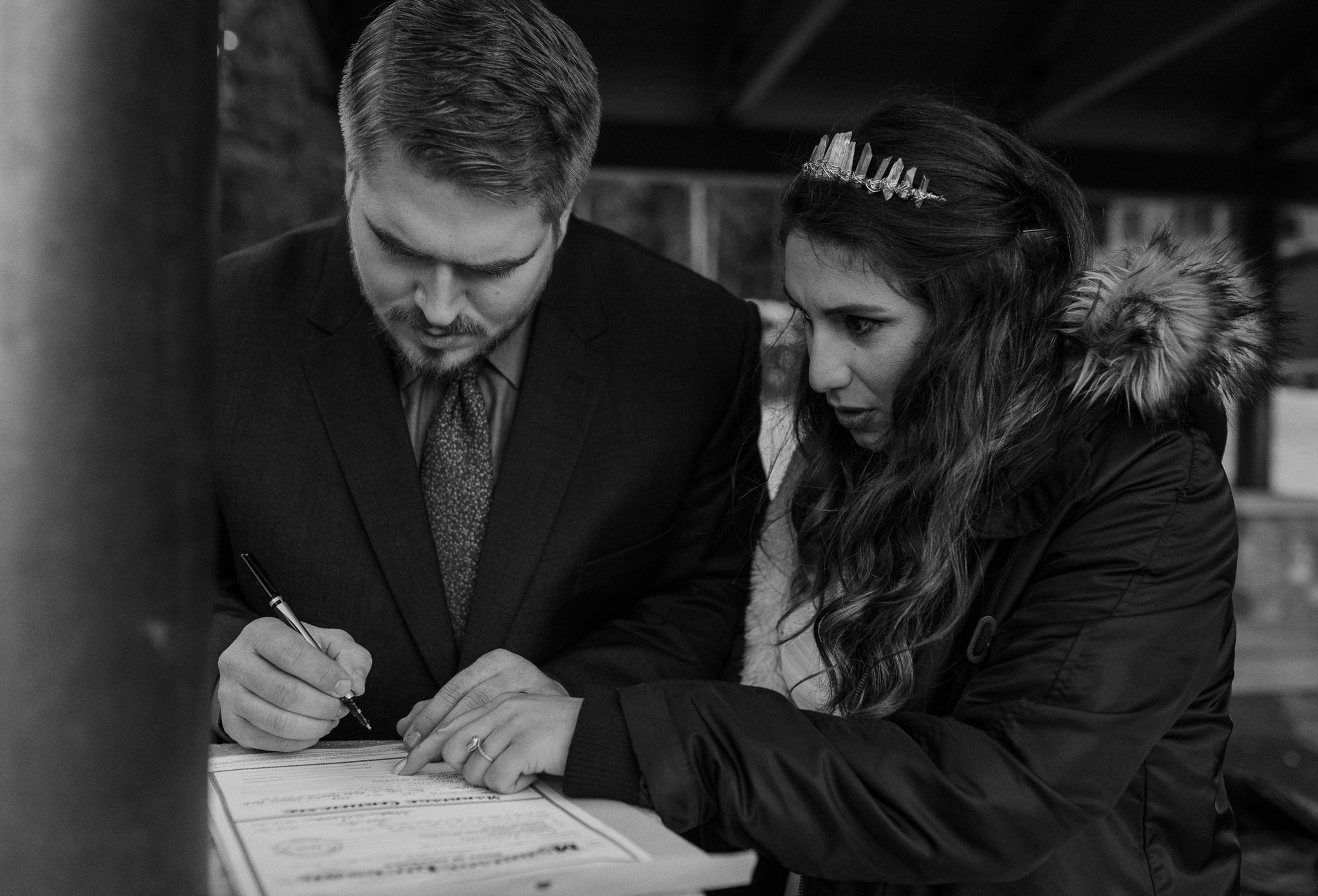  Intimate wedding at Bear Lake in RMNP photos 