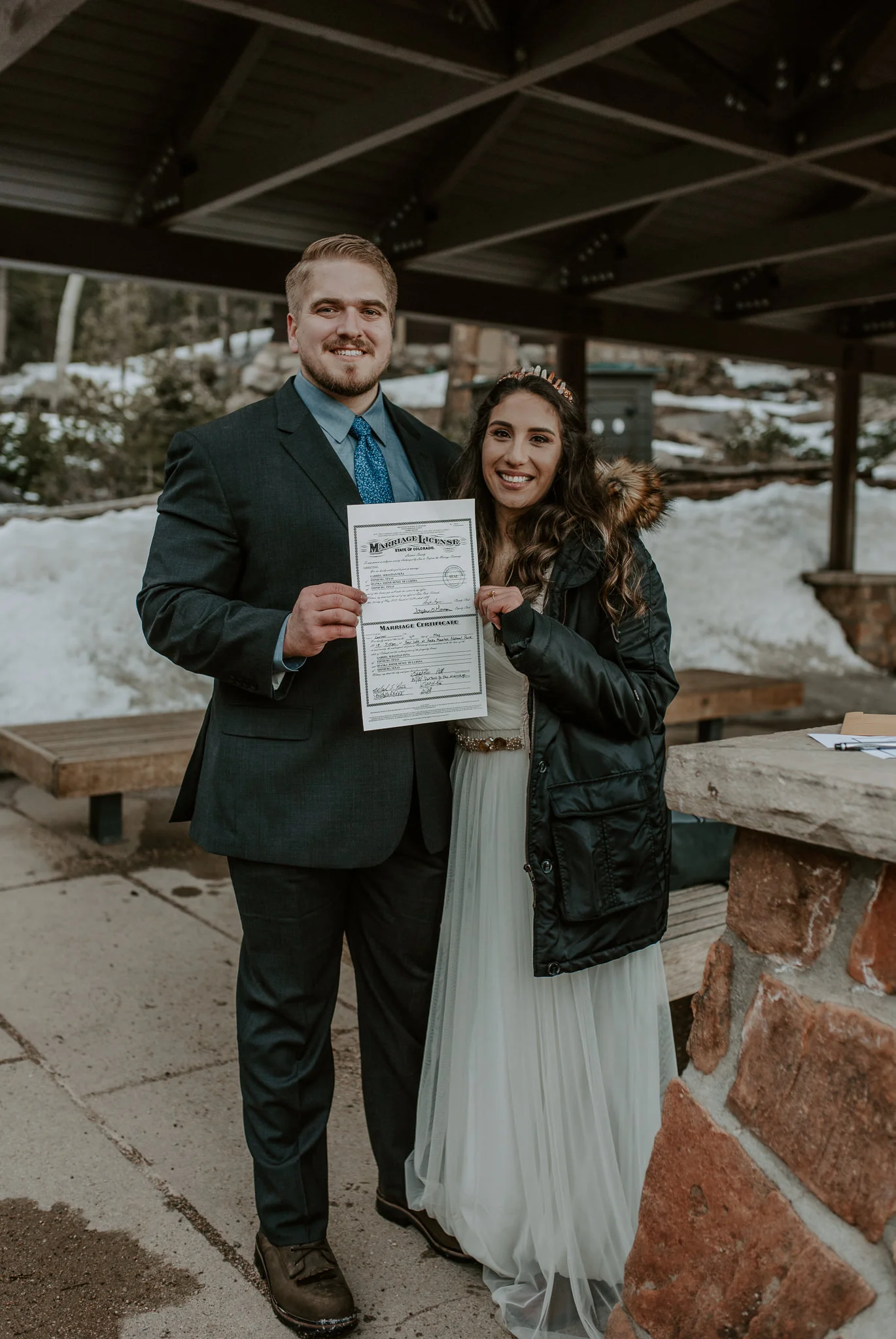  Bear Lake intimate wedding in Rocky Mountain National Park 