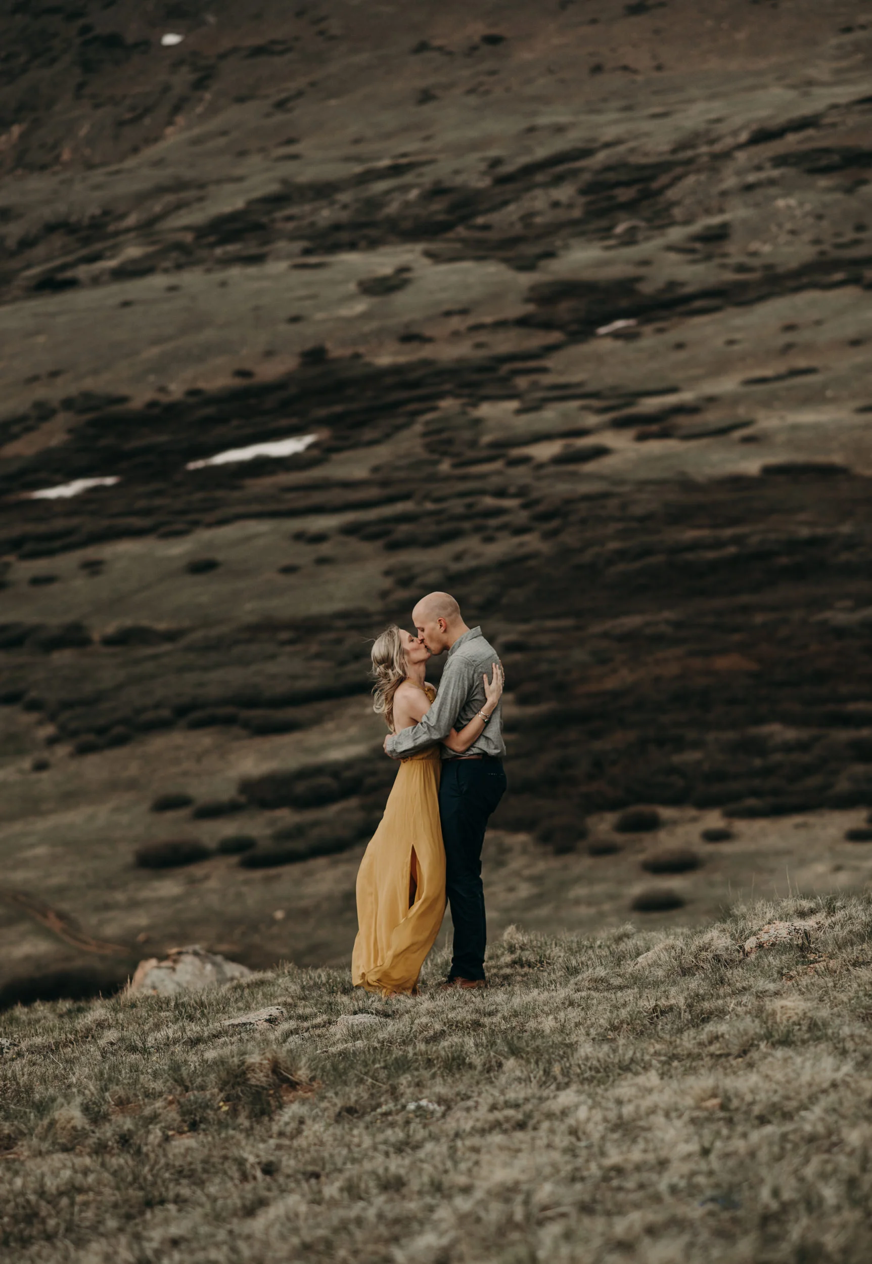 Mountaintop engagement session at Guanella Pass in Georgetown, Colorado 