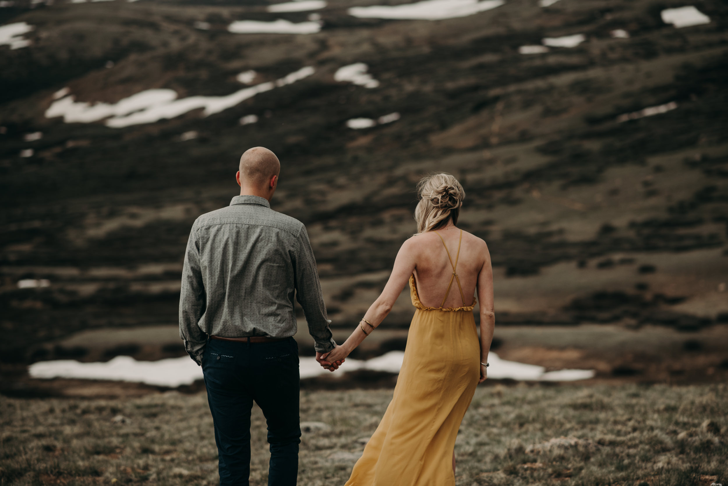  Colorado adventure engagement. Engagement at Guanella Pass in Colorado. 