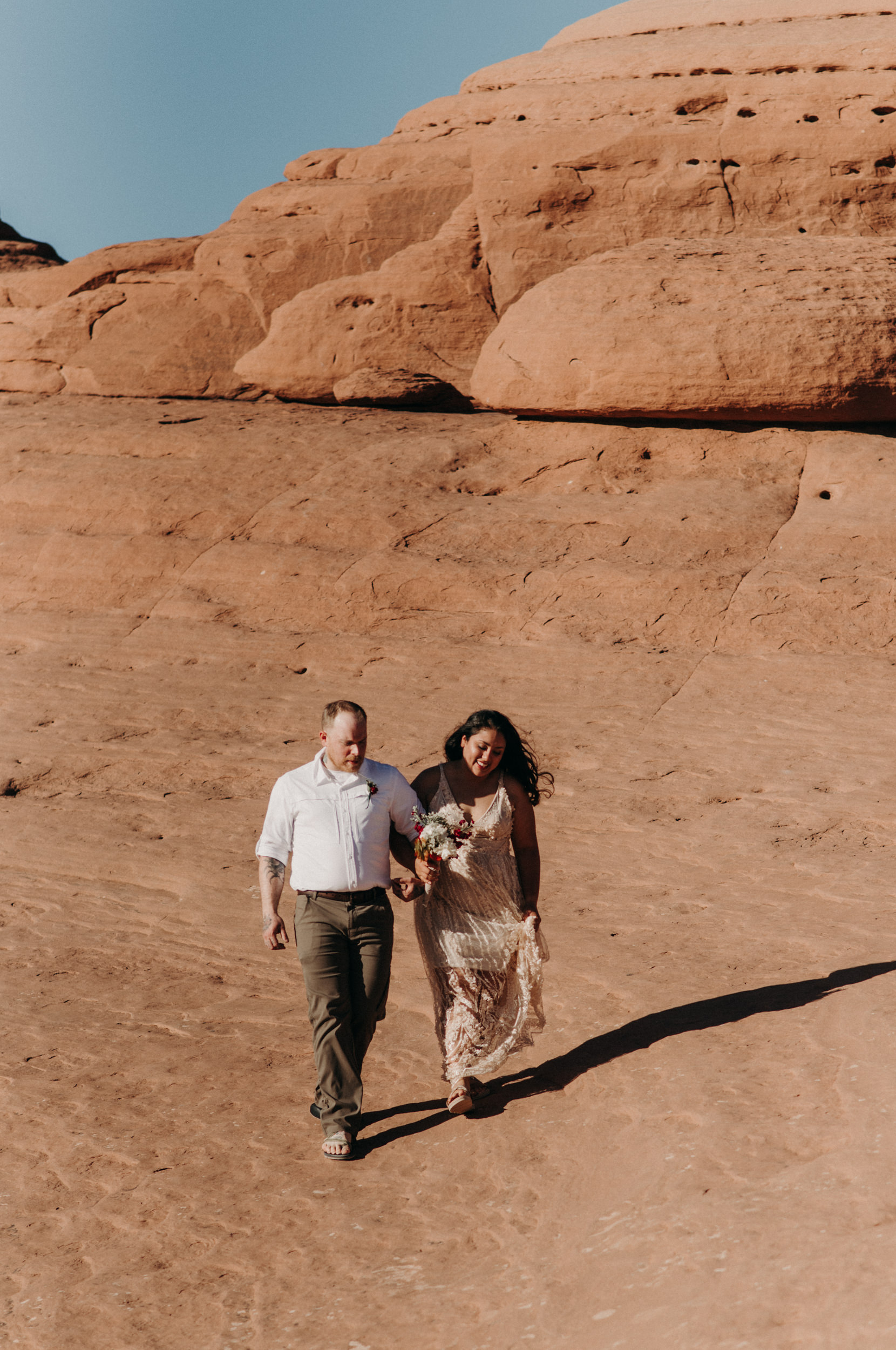  Intimate wedding in Arches National Park 