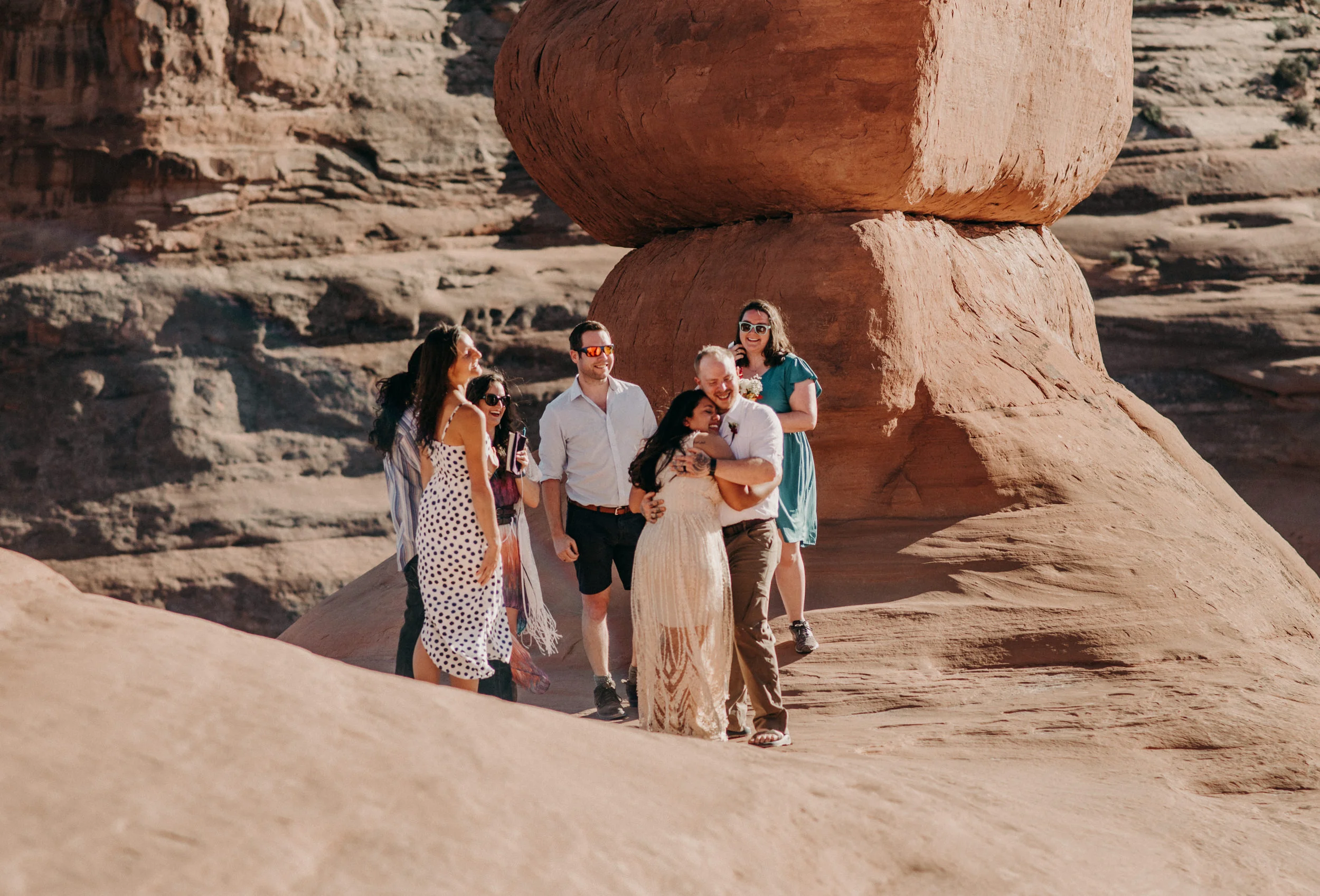  Moab intimate wedding and elopement photographer. 