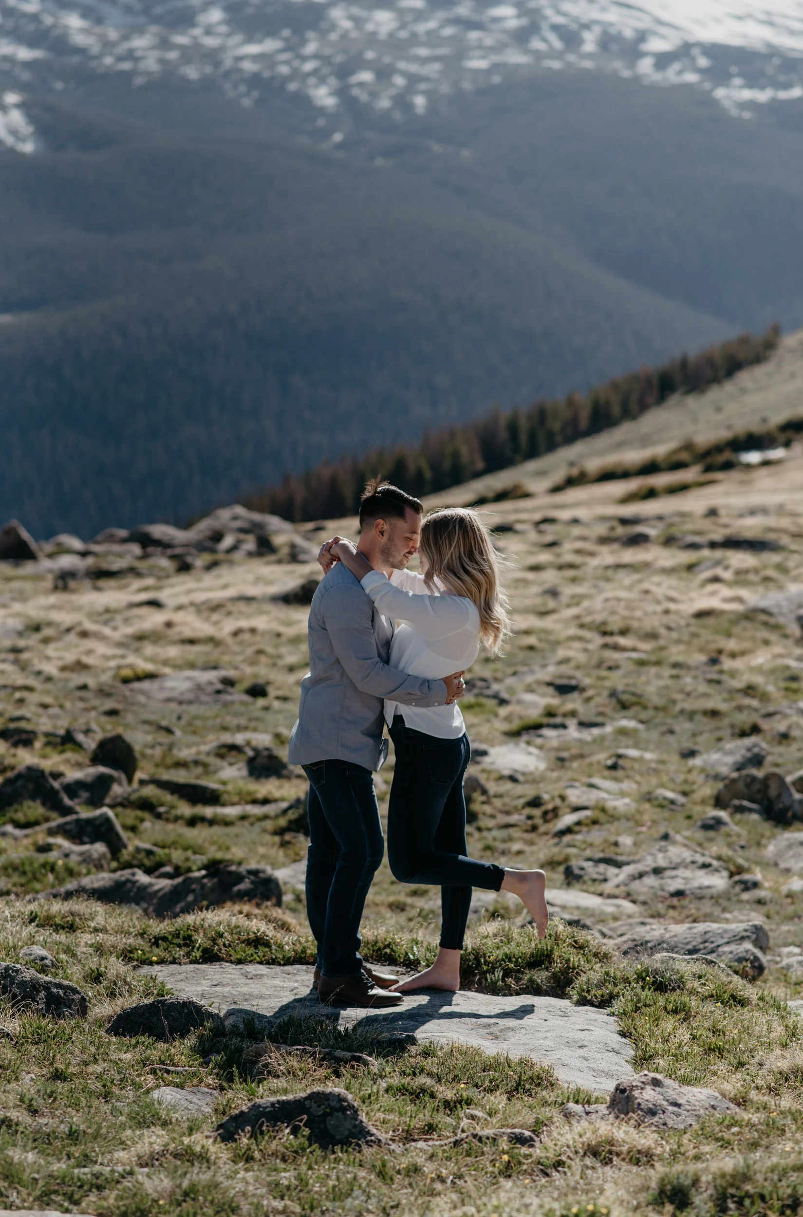  Trail Ridge Road engagement session 