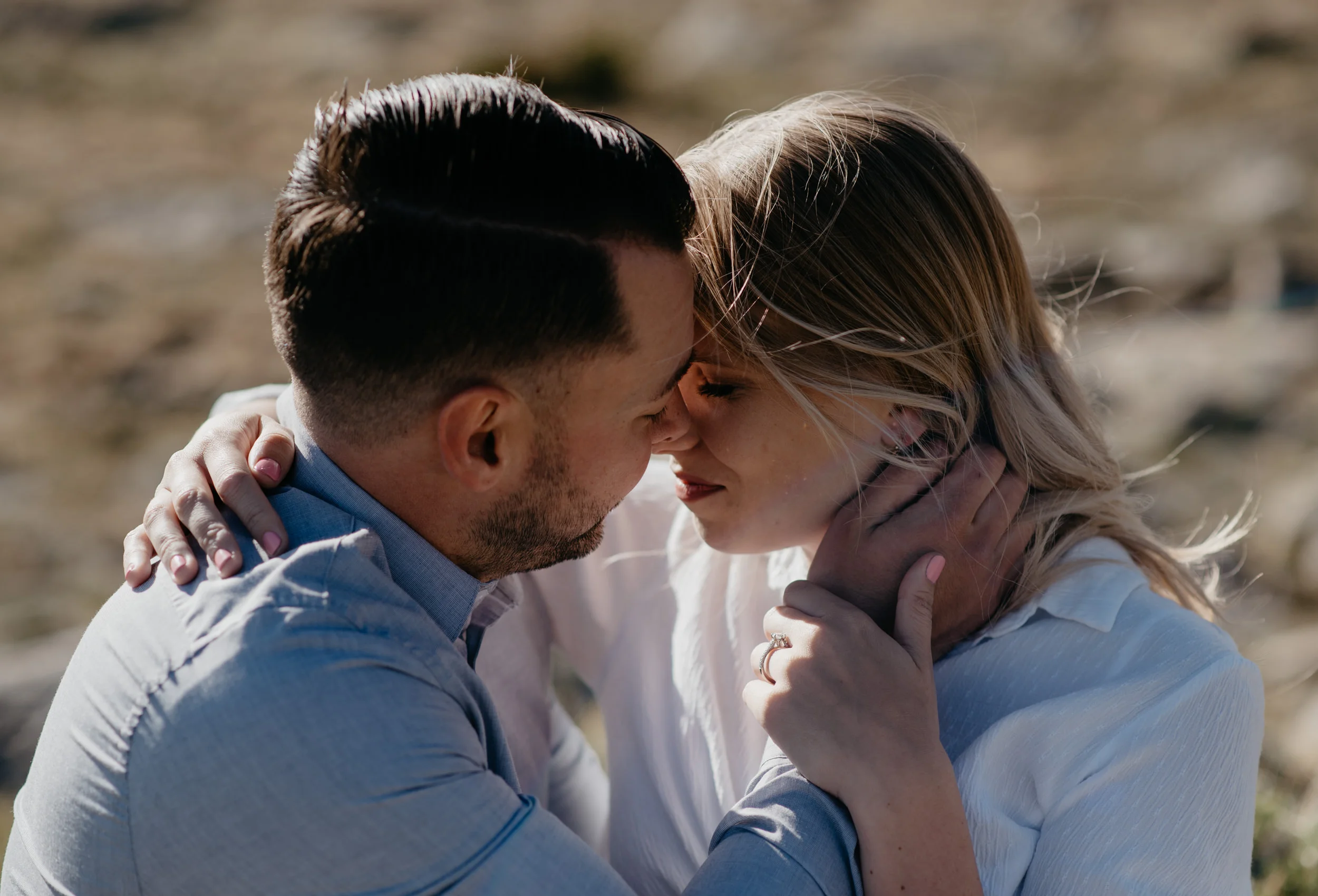  Trail Ridge Road engagement session photos 