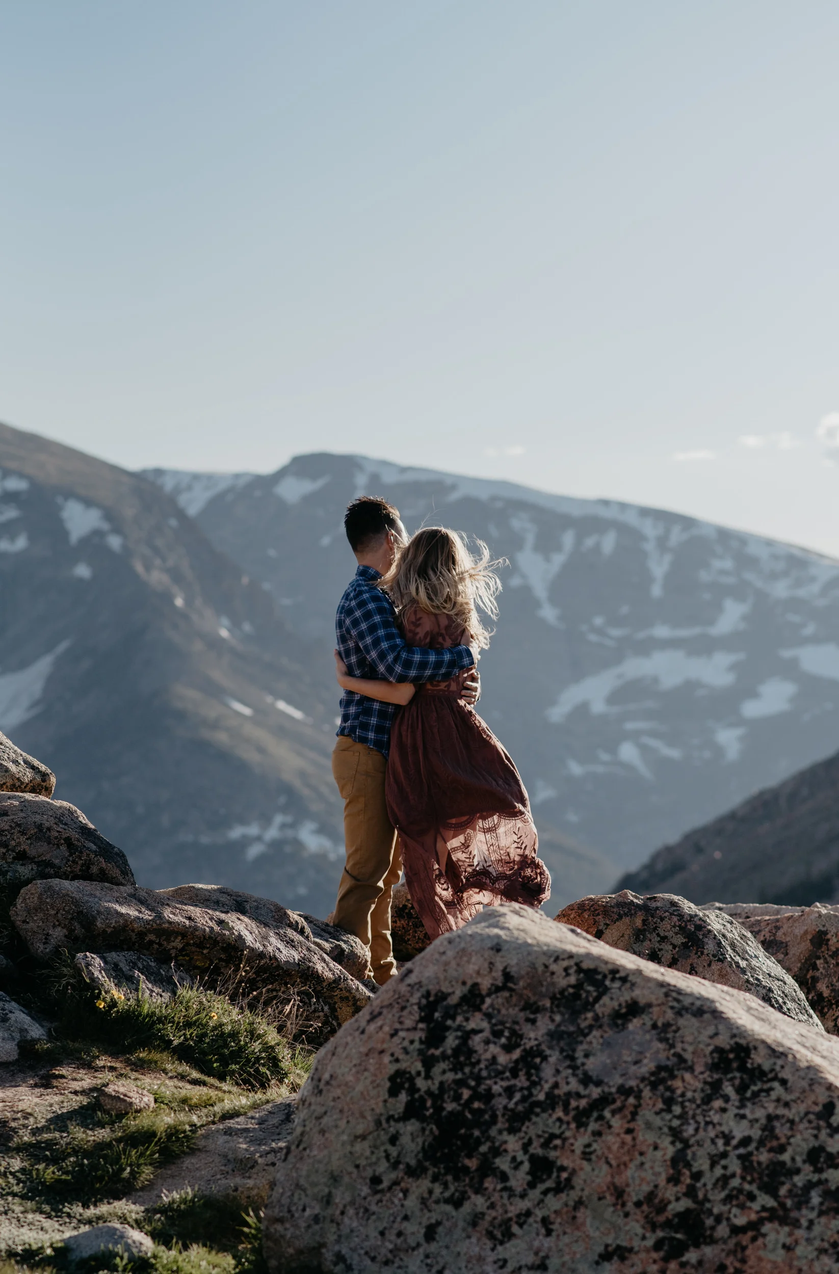  Rocky Mountain National Park engagement session 