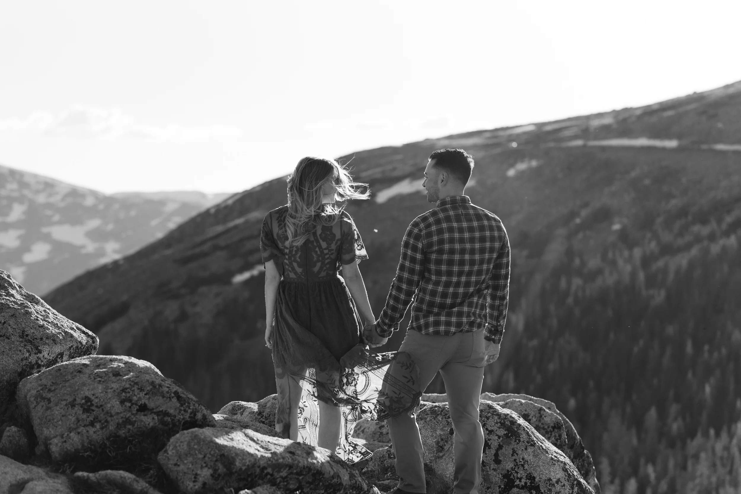  Intimate Colorado wedding at Trail Ridge Road 
