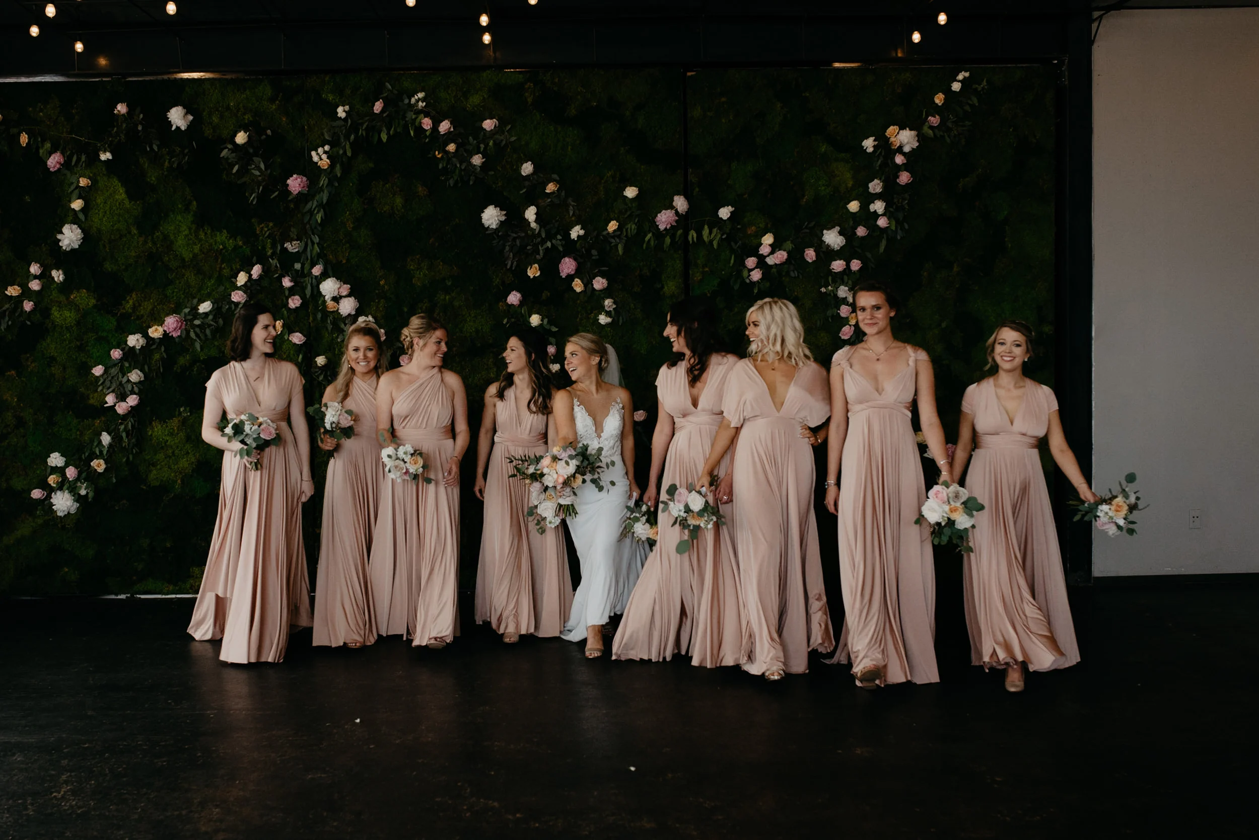  Alyssa Reinhold's photos of bridesmaids at Moss Denver wedding. 