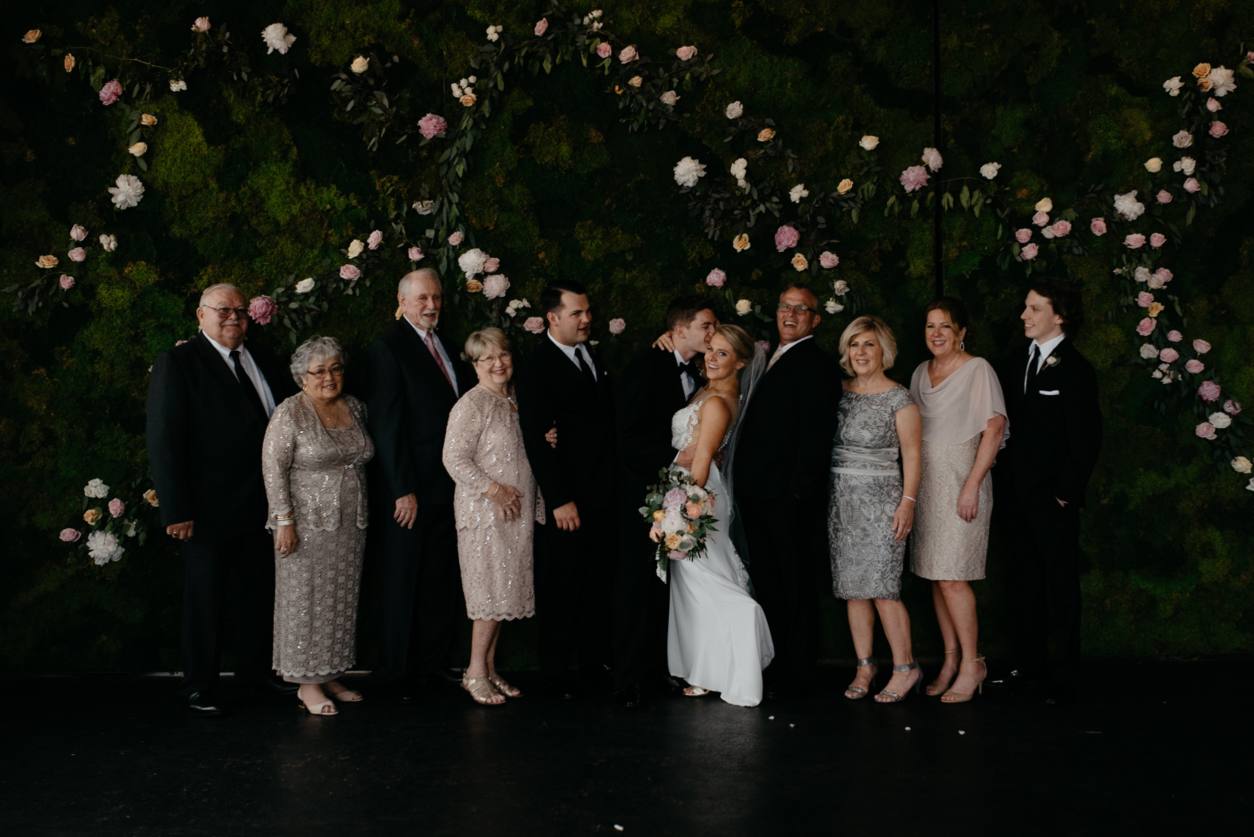  Downtown Denver wedding venue, Moss. Photography of family. 