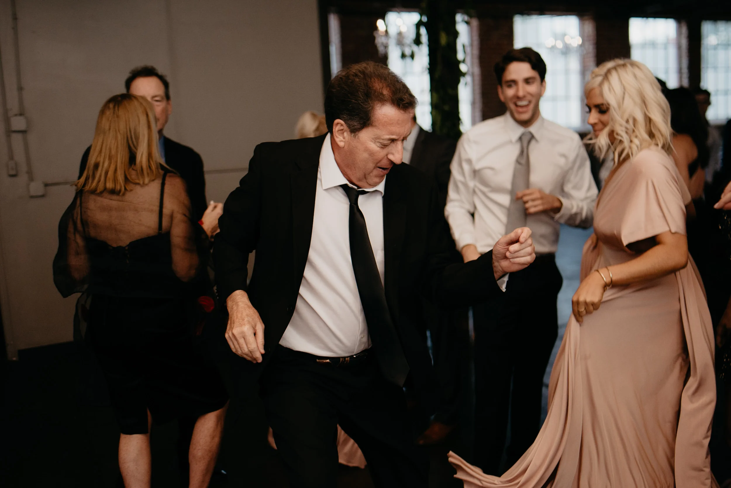  Dancing photos at Moss in Denver. Colorado wedding photographer. Downtown Denver wedding. 