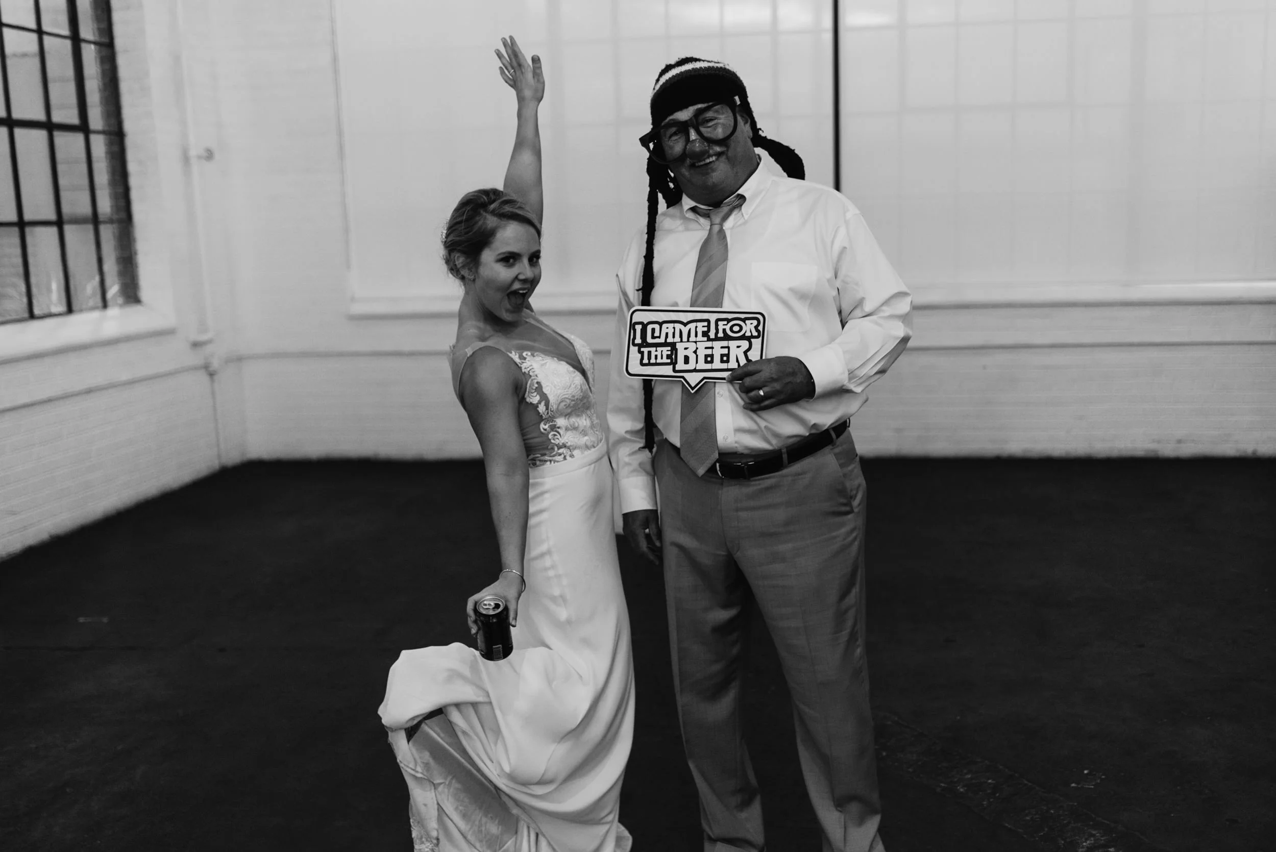  Downtown Denver wedding at Moss. Colorado wedding photographer. 