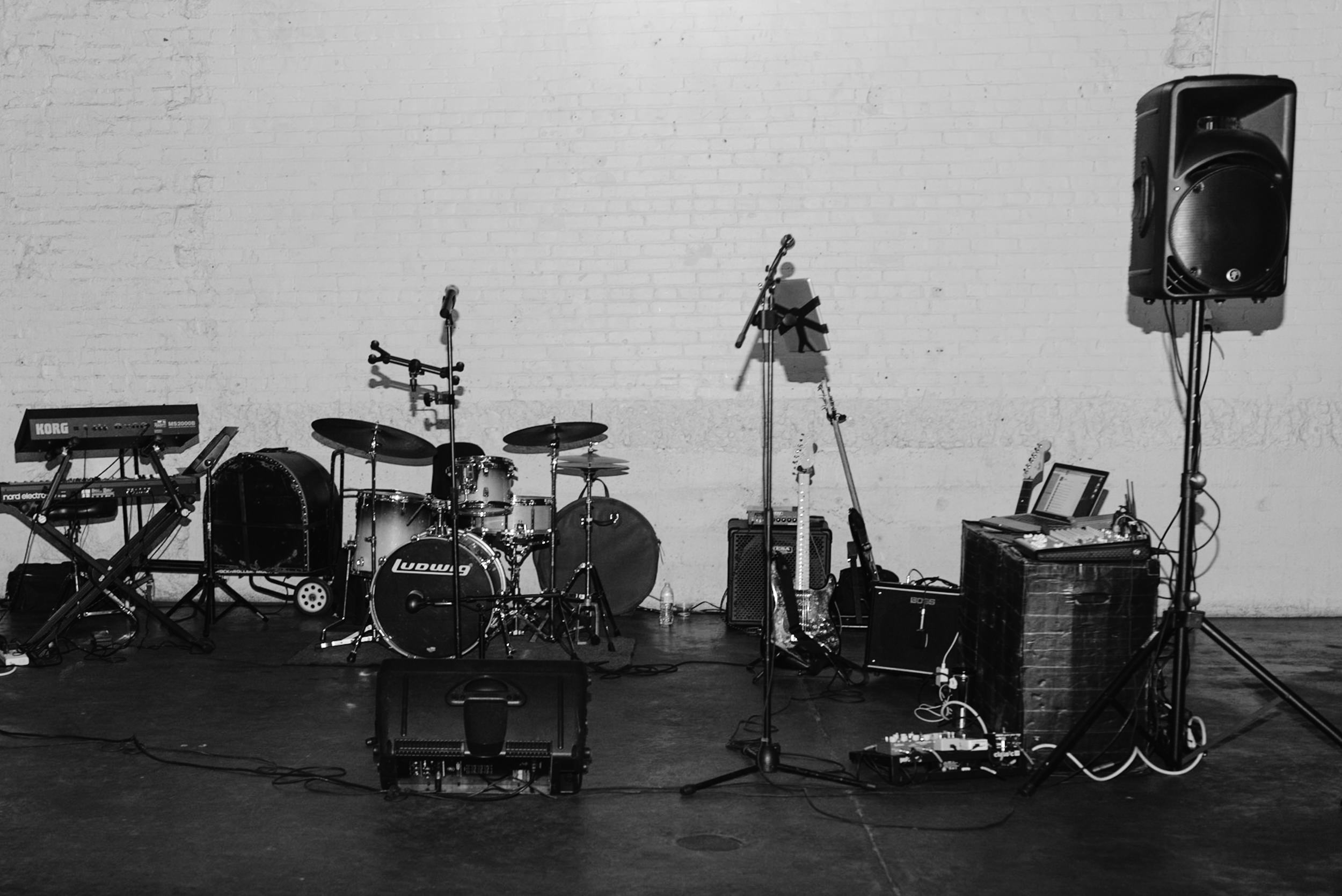  Reception band at wedding in Denver. 