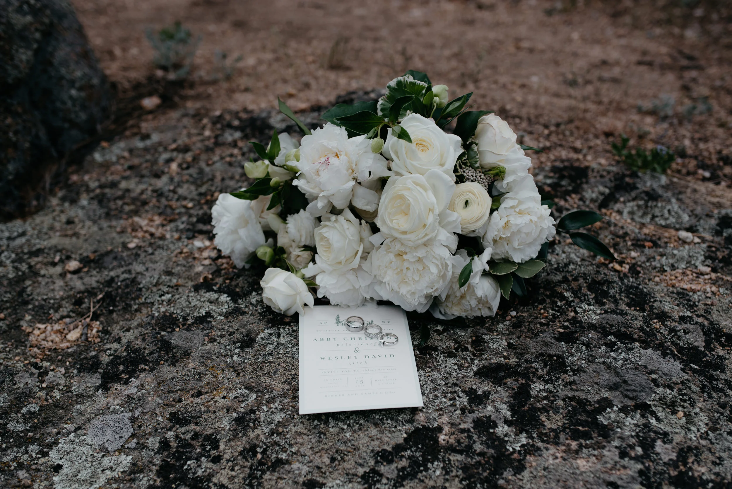  Photo of florals. Colorado elopement photographer. Rocky Mountain National Park elopement. 