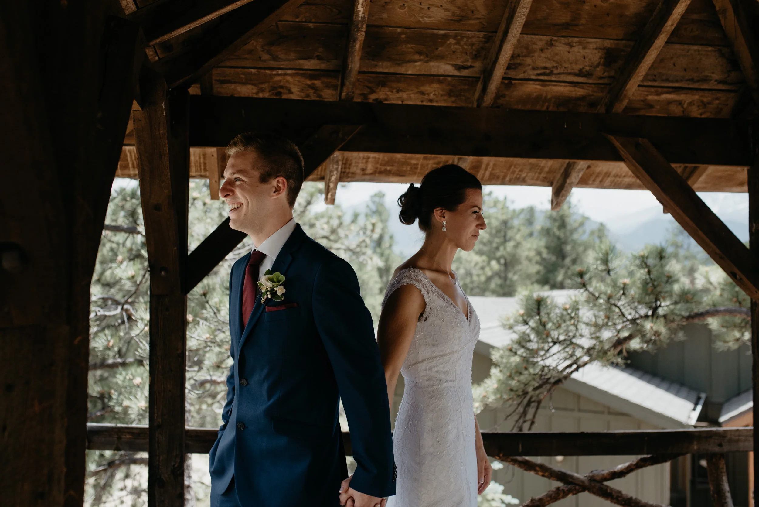  First look, 3M curve Rocky Mountain National Park elopement 