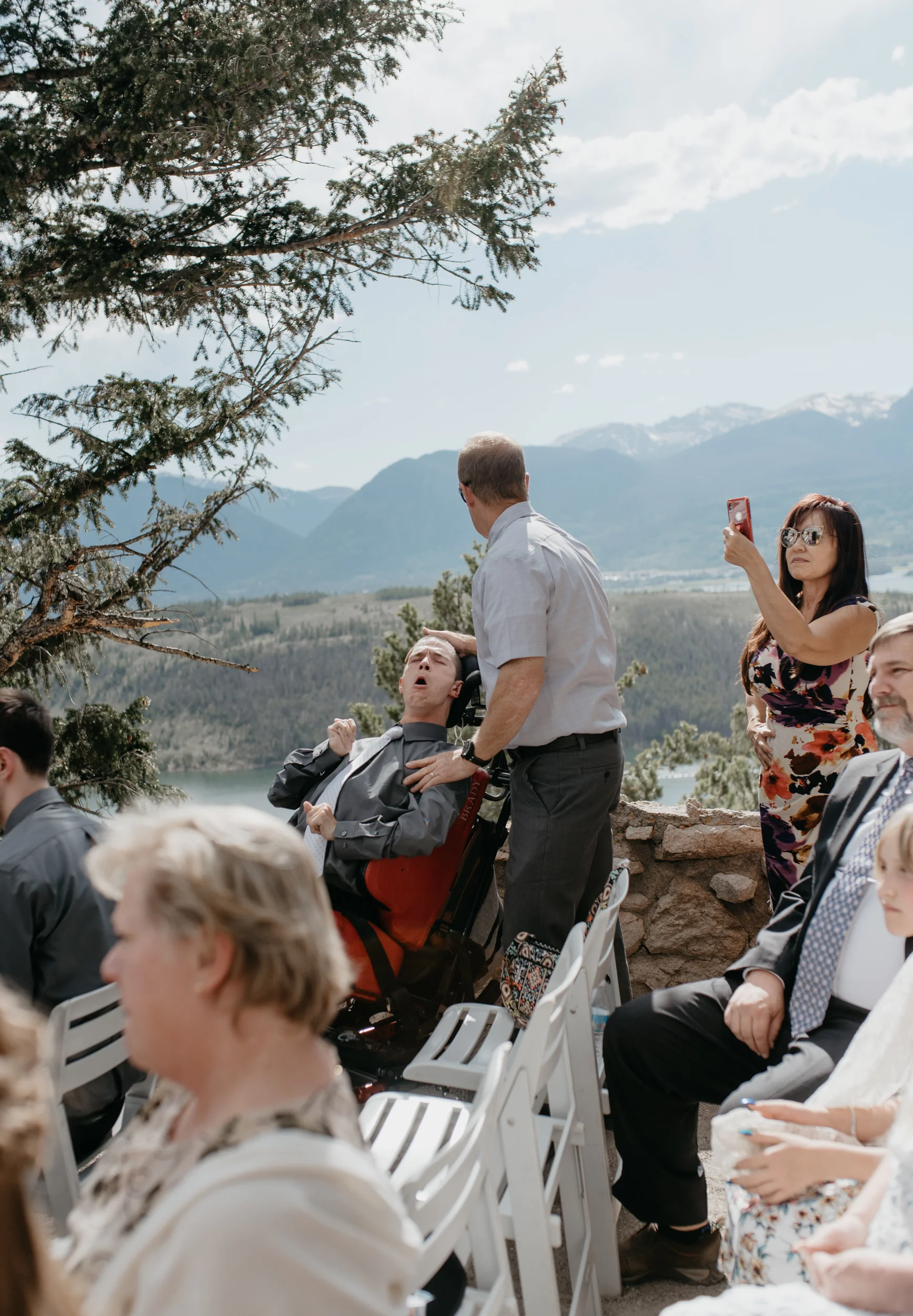 Sapphire Point elopement photography. Breckenridge, Colorado wedding photographer. 