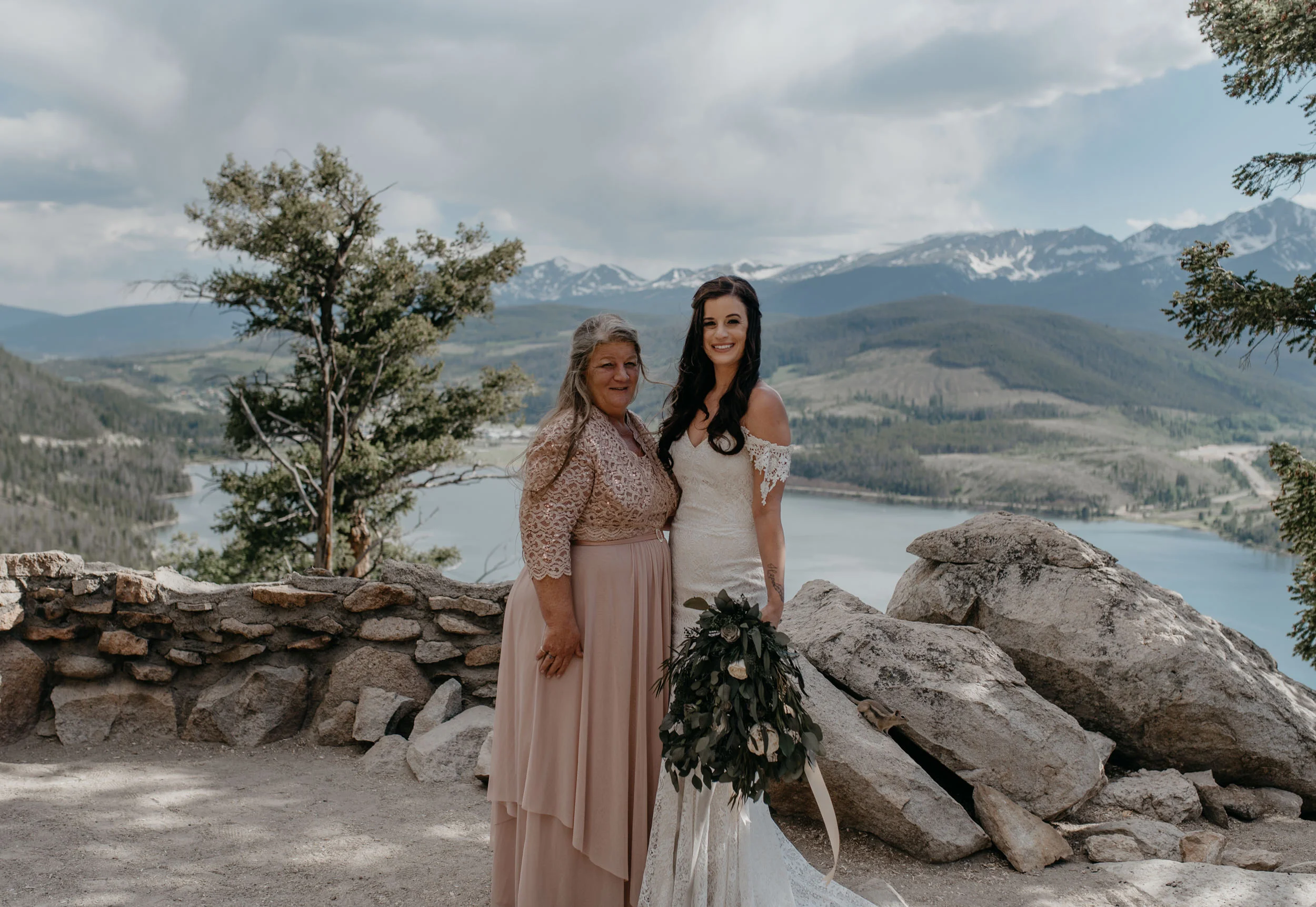 Alyssa Reinhold, Colorado elopement photographer. Colorado wedding at Sapphire Point. 