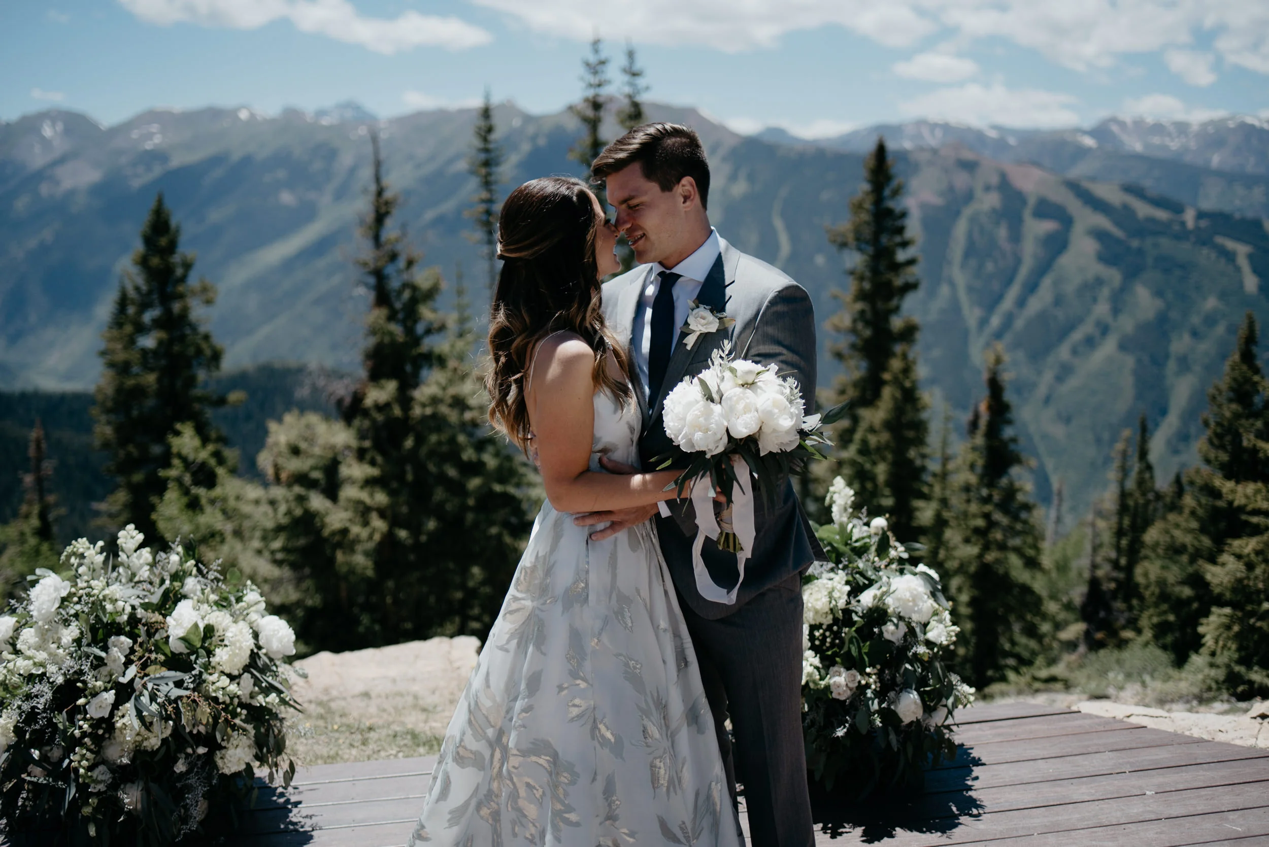  Aspen, Colorado elopement and wedding photographer. The Little Nell wedding. 