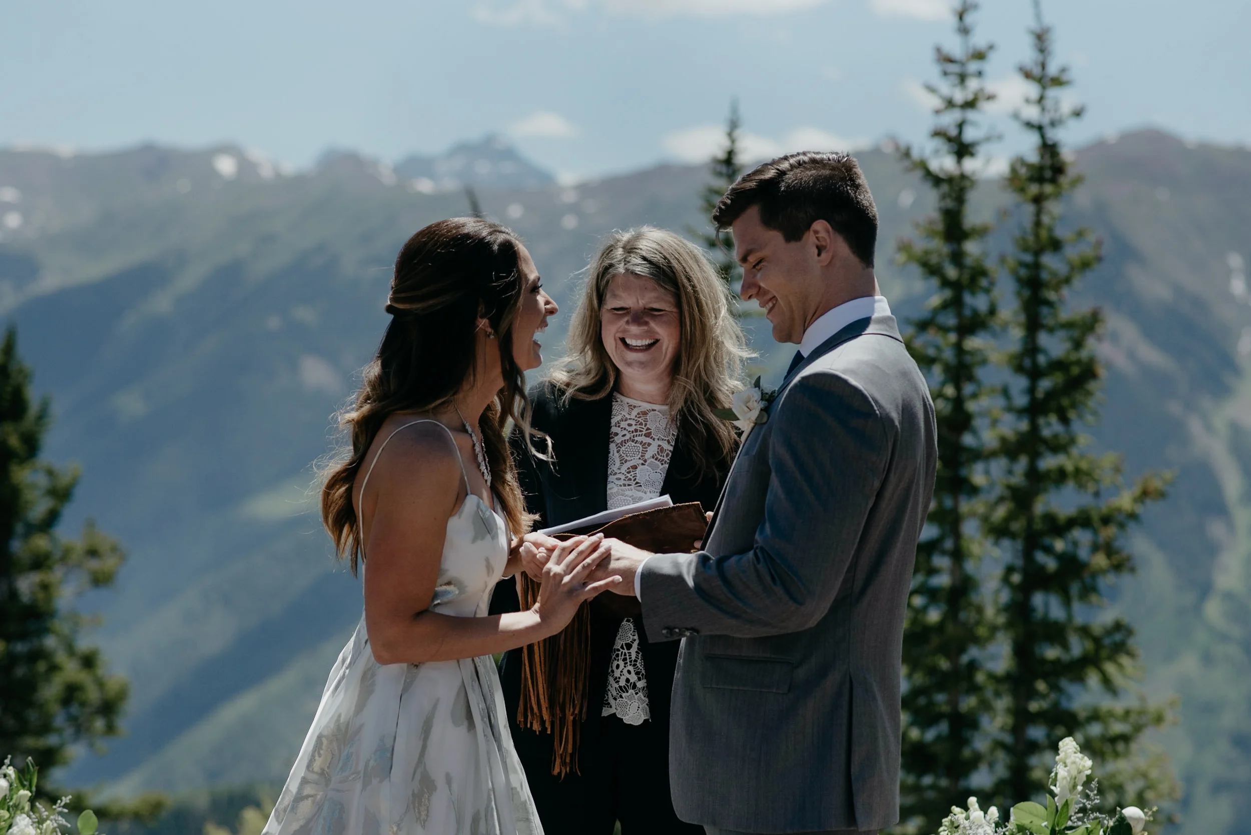  Intimate wedding at The Little Nell in Aspen, Colorado. 