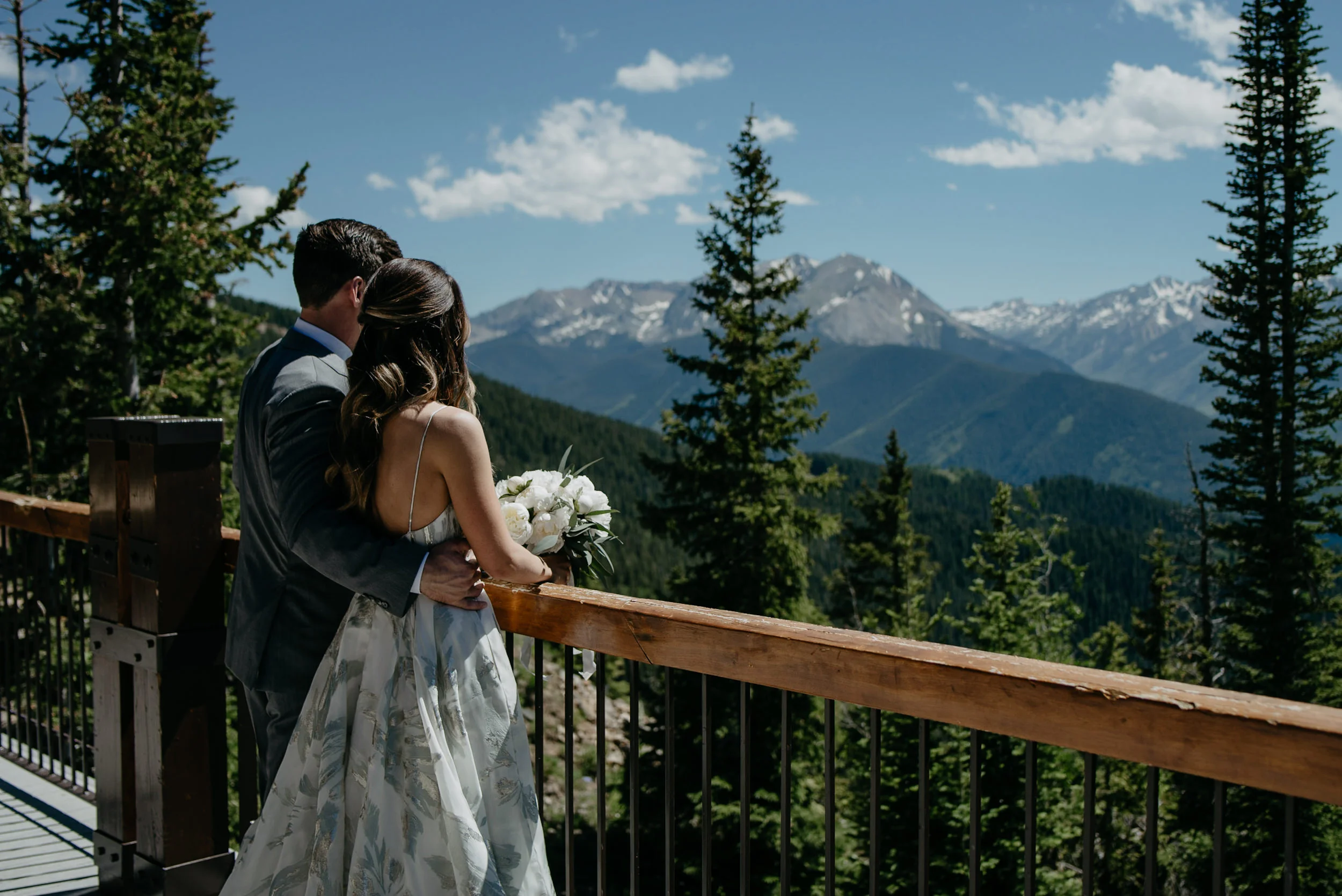  Aspen wedding venue, The Little Nell. Colorado mountain elopement and wedding photographer. 