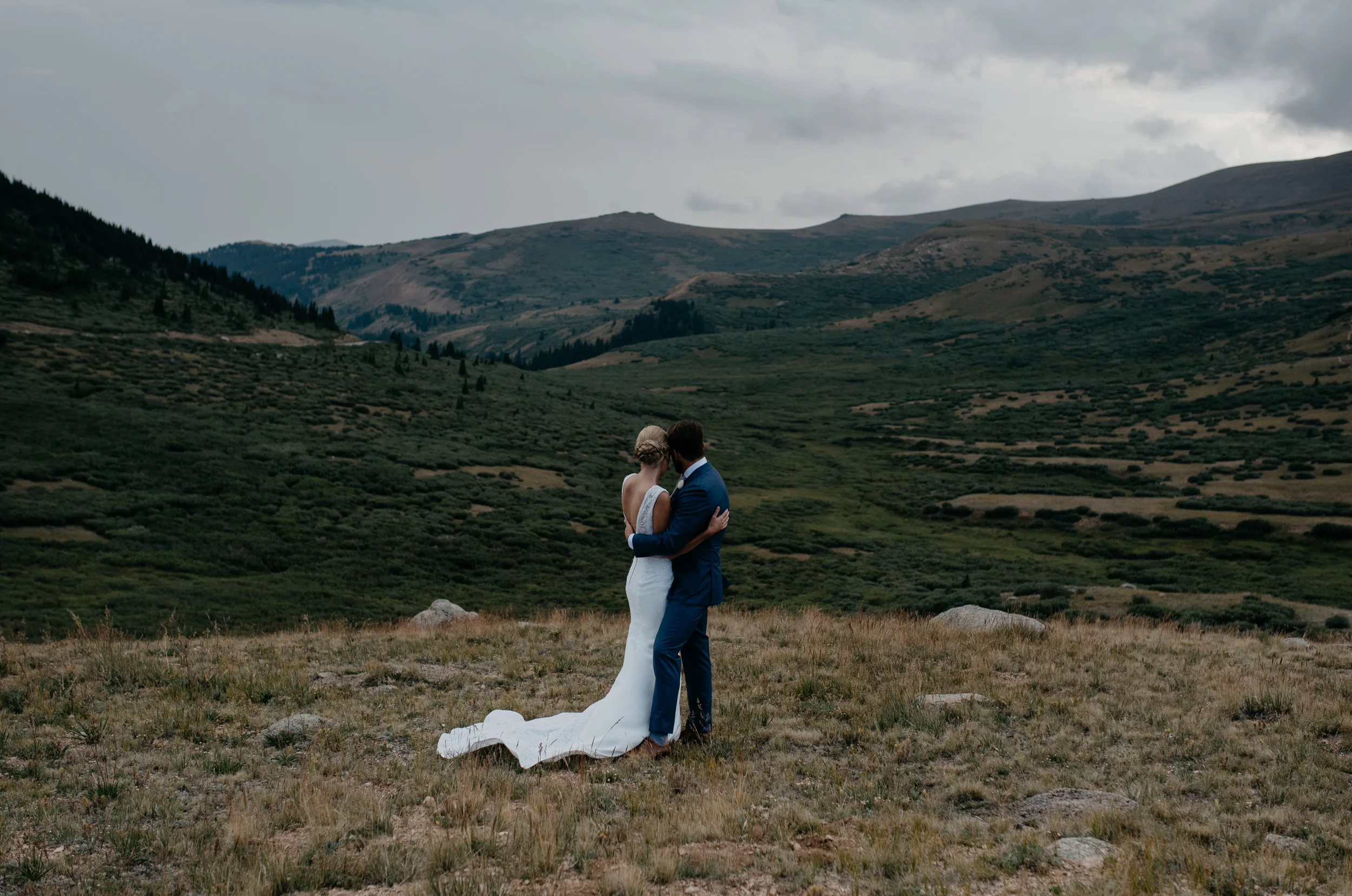  Elopement at Guanella Pass in Georgetown, Colorado. 