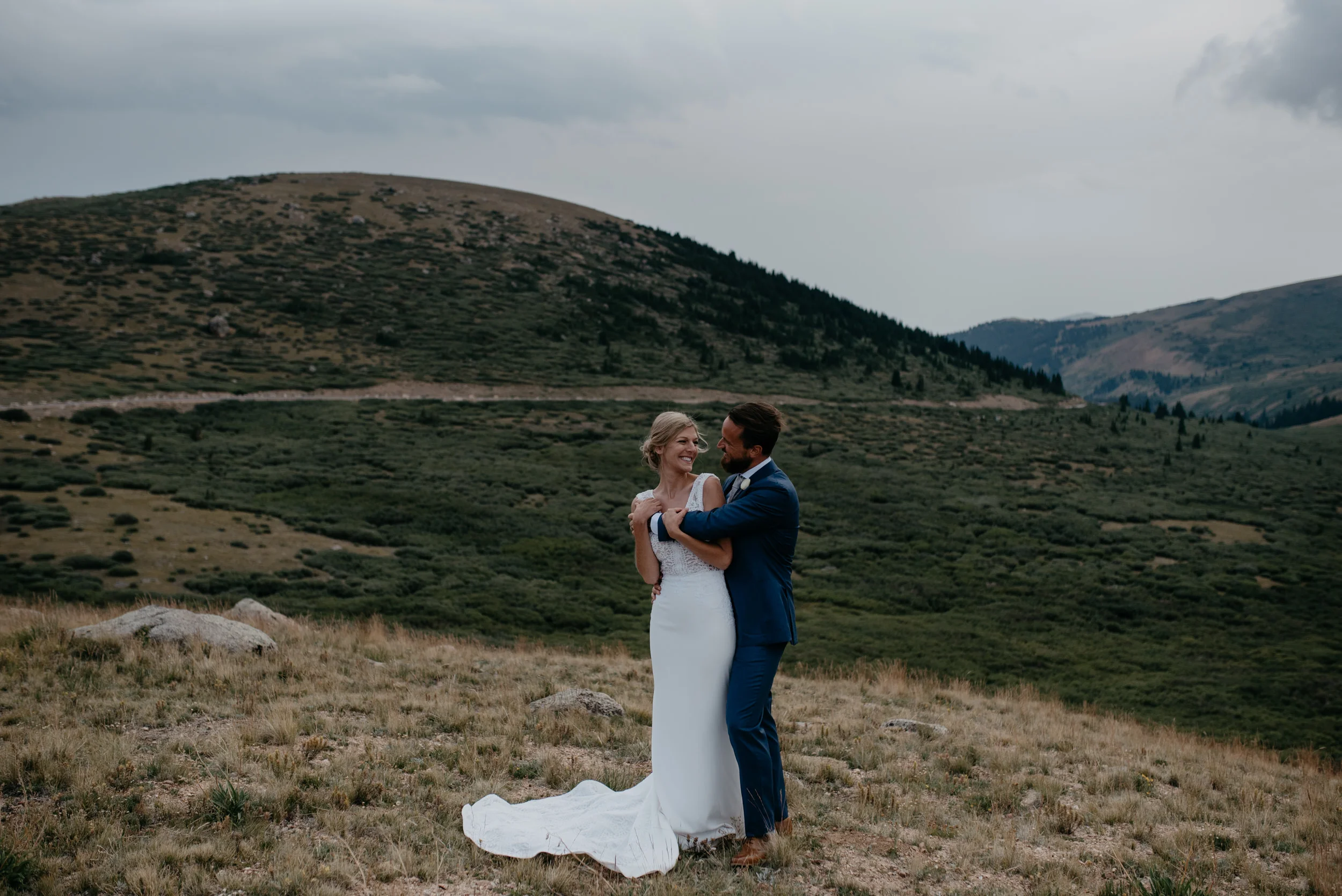  Guanella Pass in Colorado. Colorado intimate wedding photographer 