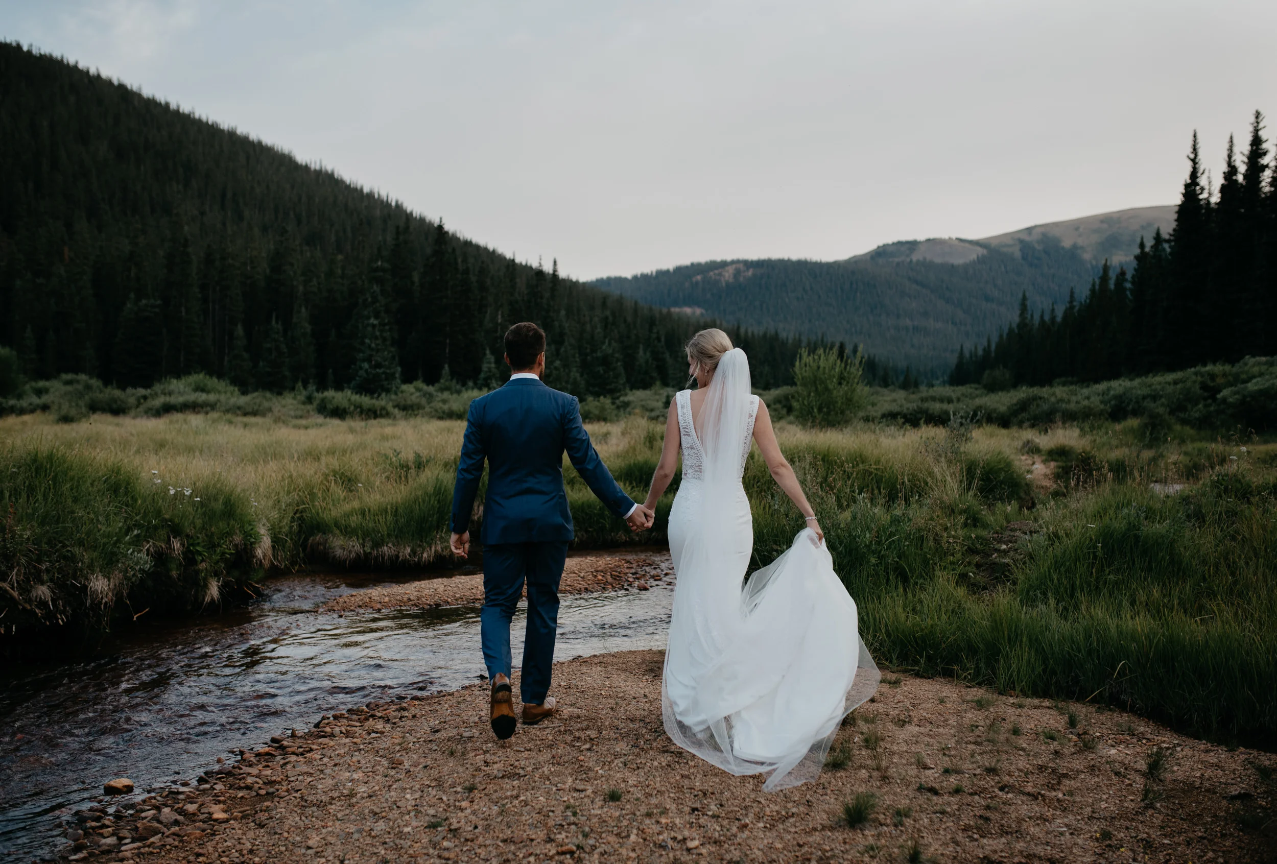  Colorado elopement and wedding photographer. Intimate shoot at Guanella Pass in Georgetown, Colorado. 