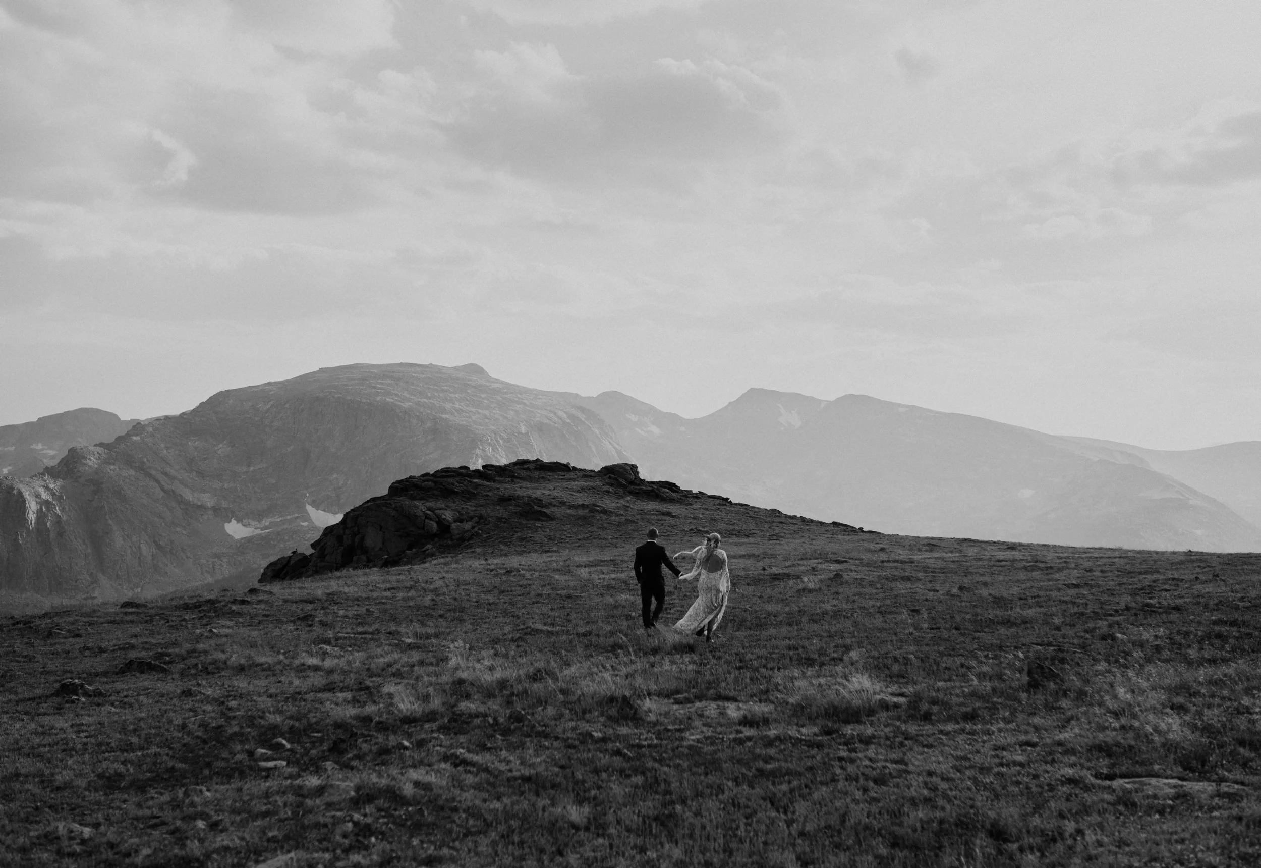  Colorado mountaintop elopement in Rocky Mountain National Park. 