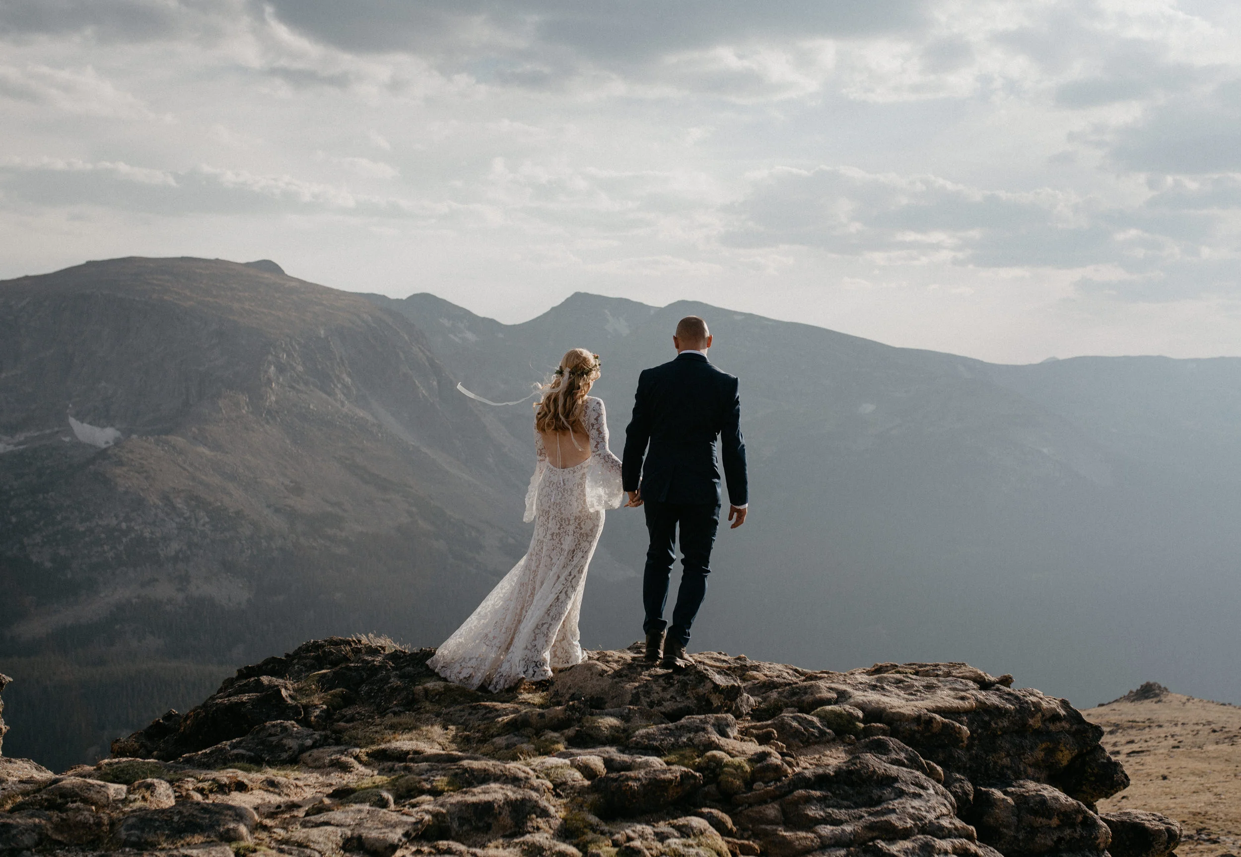  Rocky Mountain adventure elopement. Colorado elopement photography. 