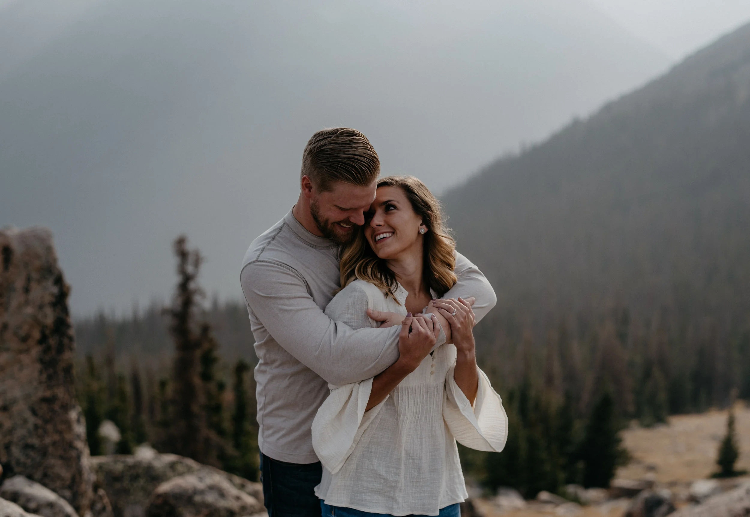  Trail Ridge Road engagement session. Colorado engagement session photographer. 