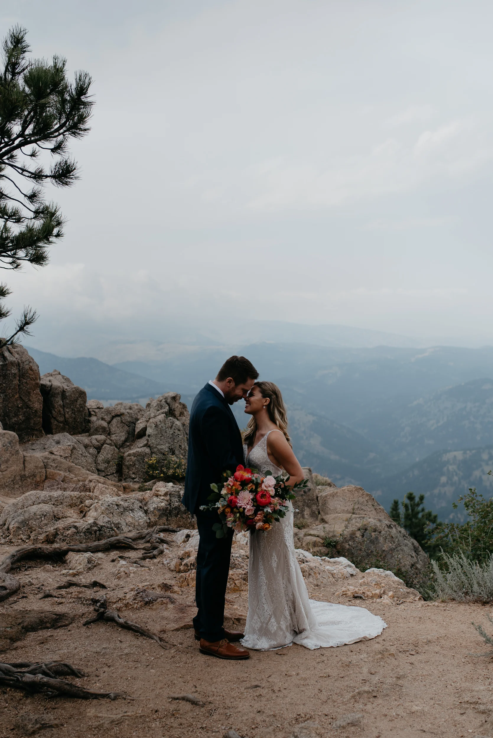  Boulder, Colorado mountain elopement at Lost Gulch. Colorado adventure elopement and wedding photographer. 