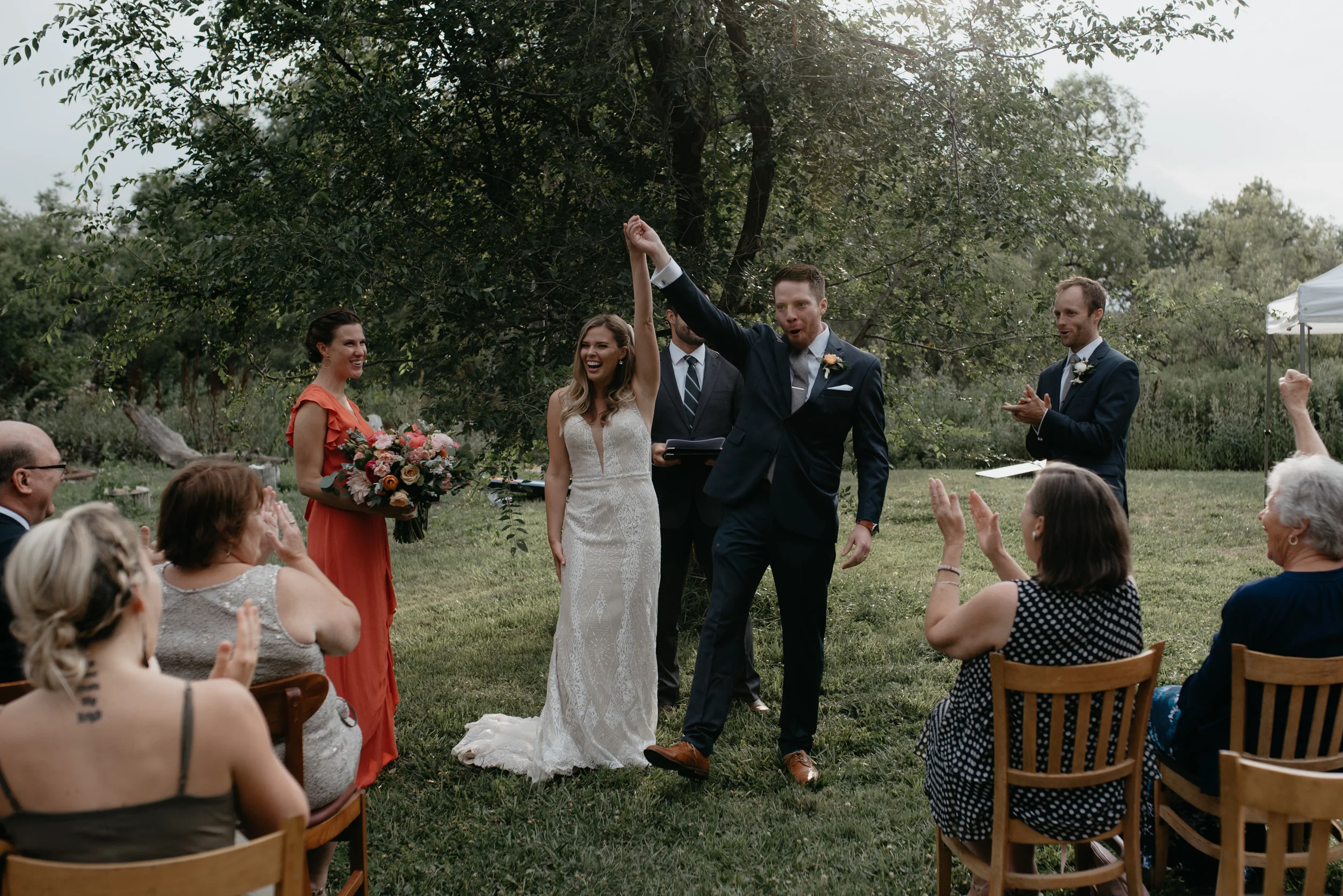  Intimate wedding venue in Colorado, Three Leaf Farm. Boulder, Colorado adventure wedding and elopement photographer. 
