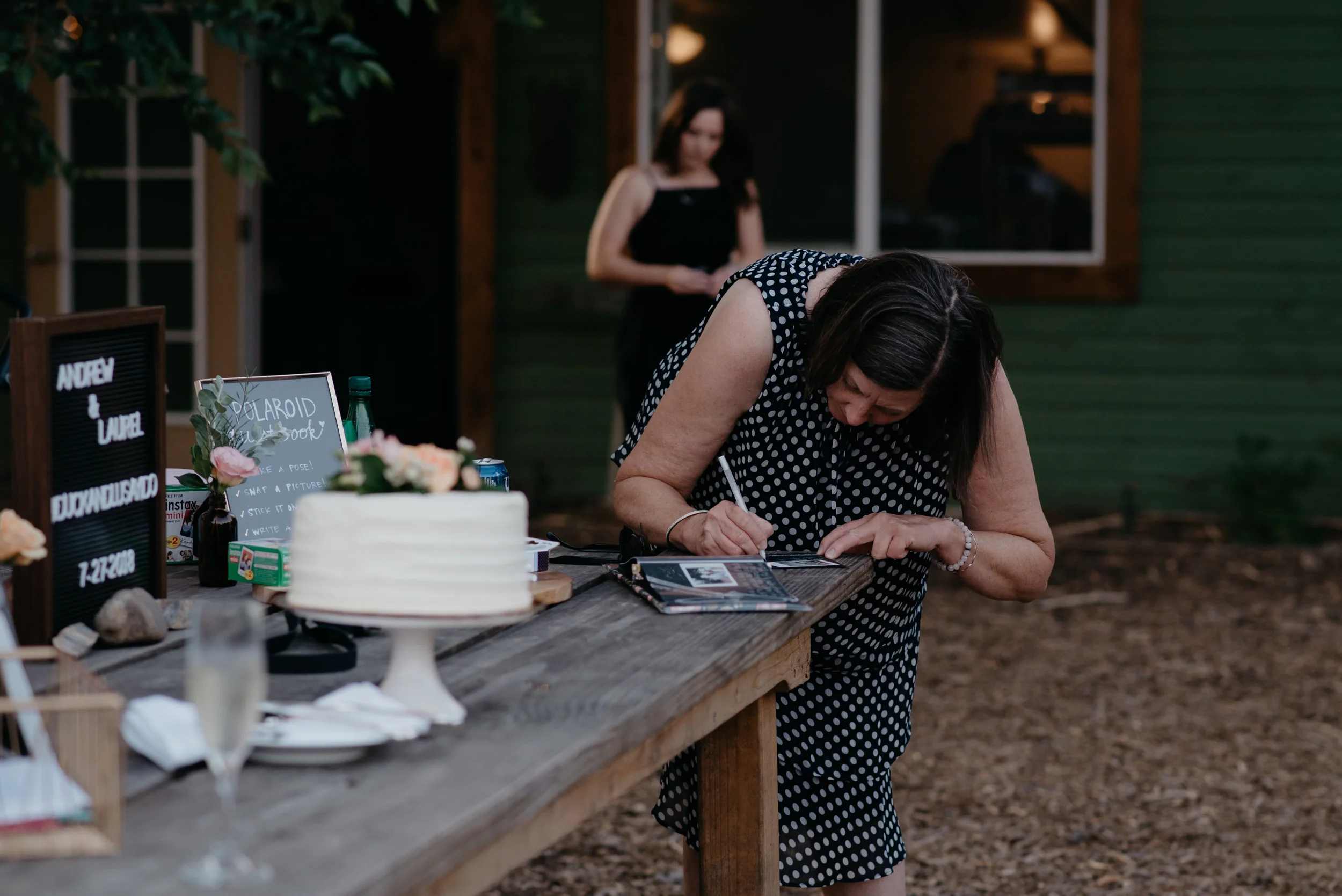  Polaroid guest book inspiration. Boulder, Colorado wedding photographer. Denver wedding photographer. 