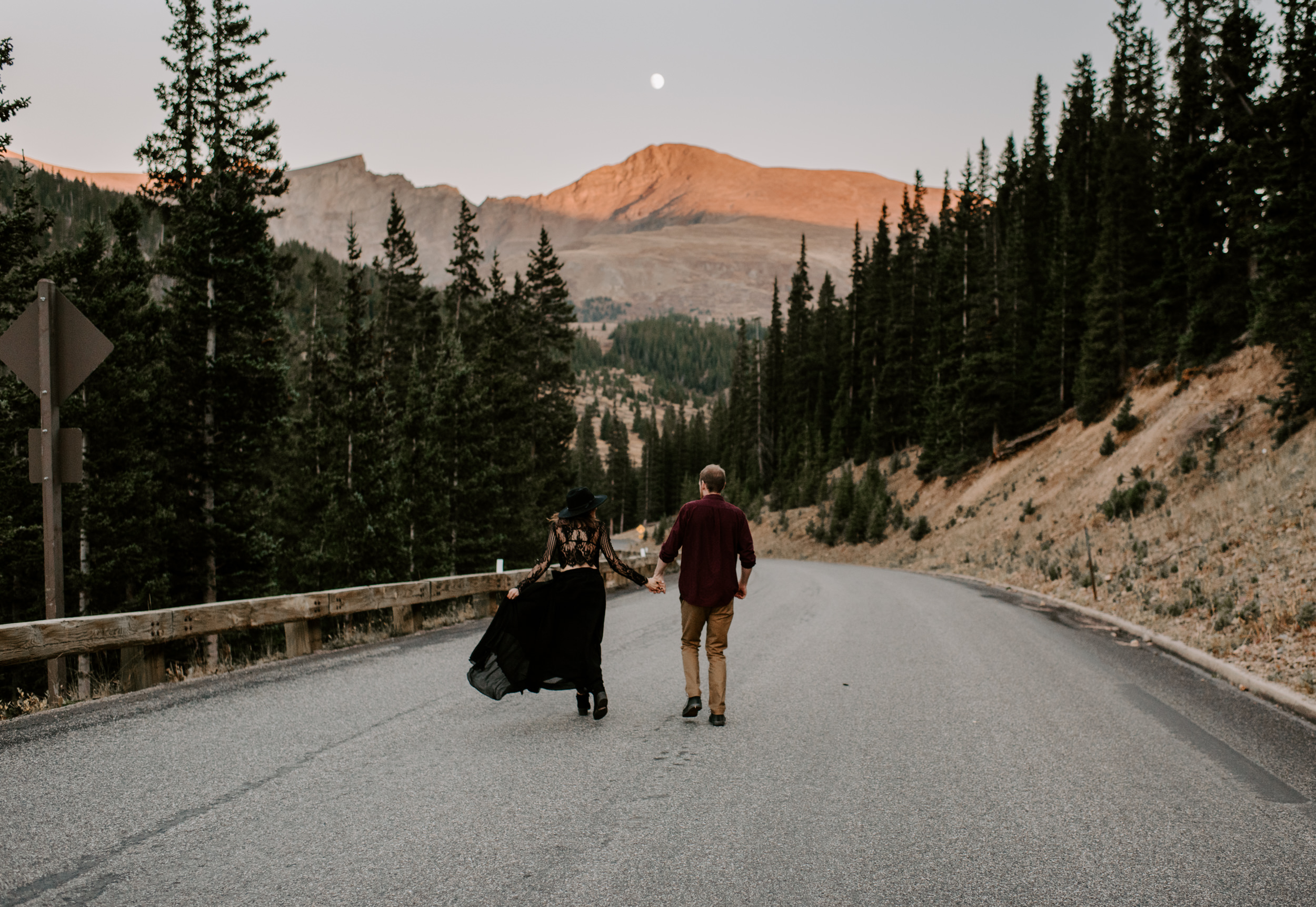 A GUANELLA PASS ENGAGEMENT SESSION IN GEORGETOWN, COLORADO 