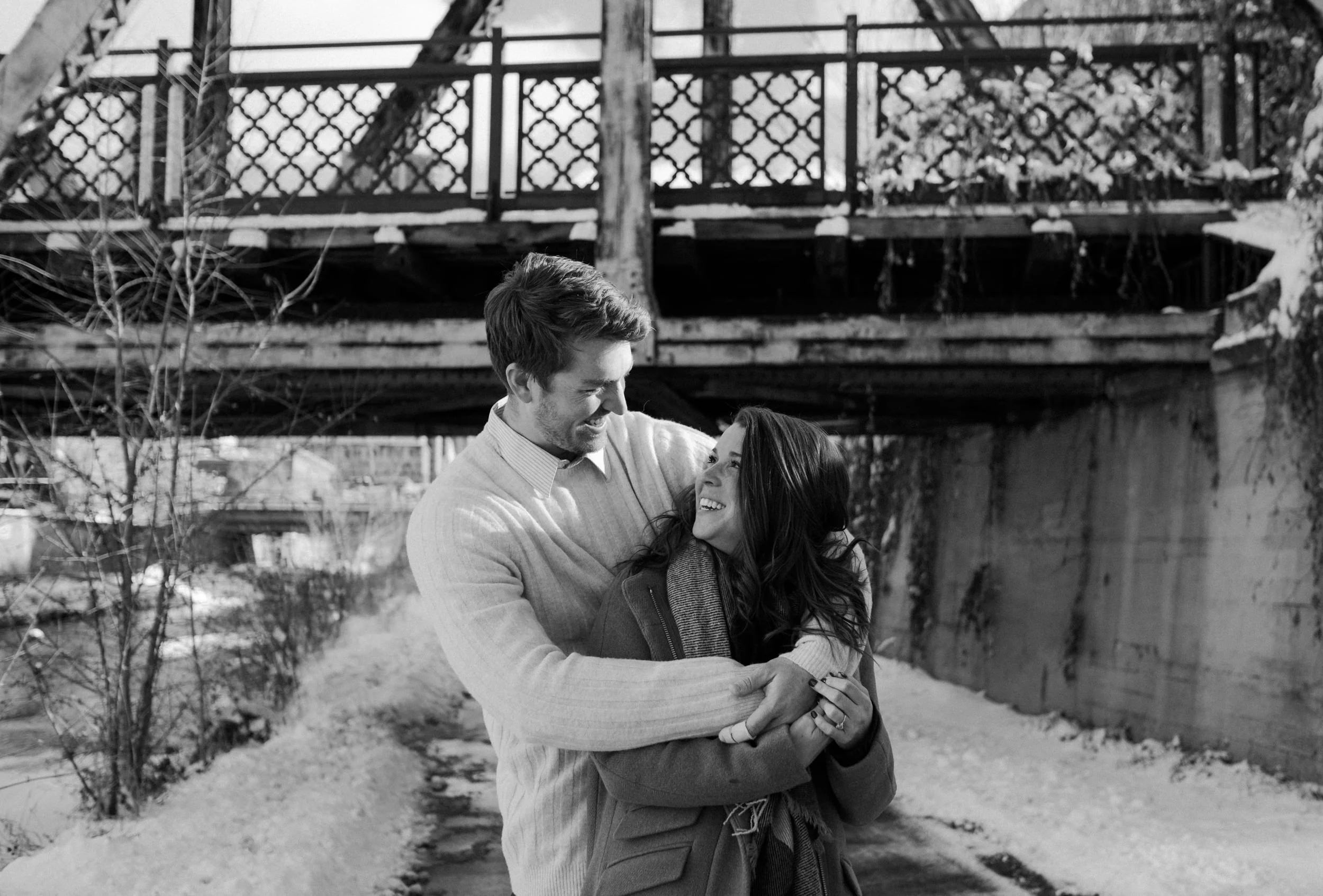  Urban city engagement session in Downtown Denver, Colorado. 