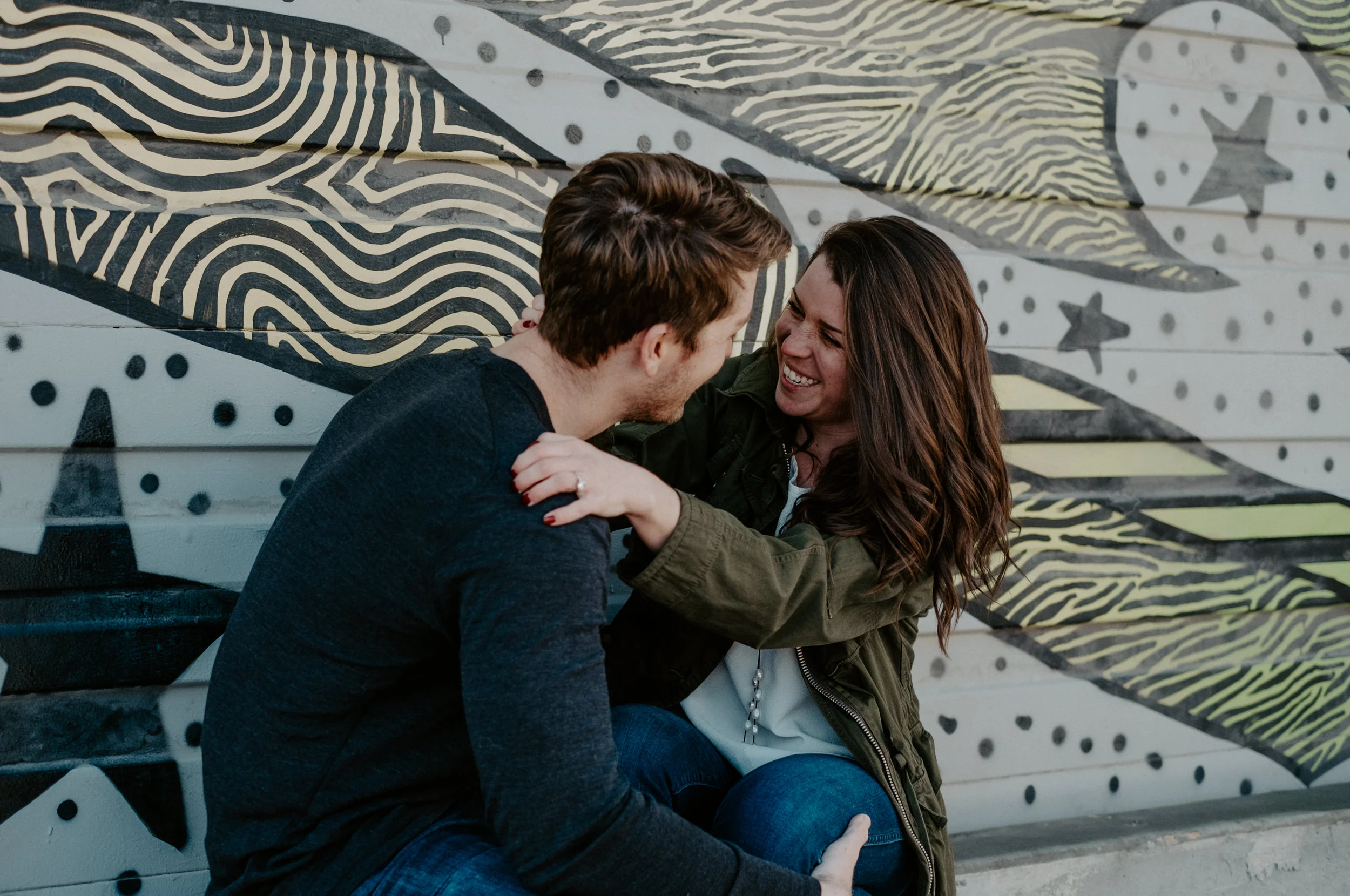  Downtown Denver city engagement session 