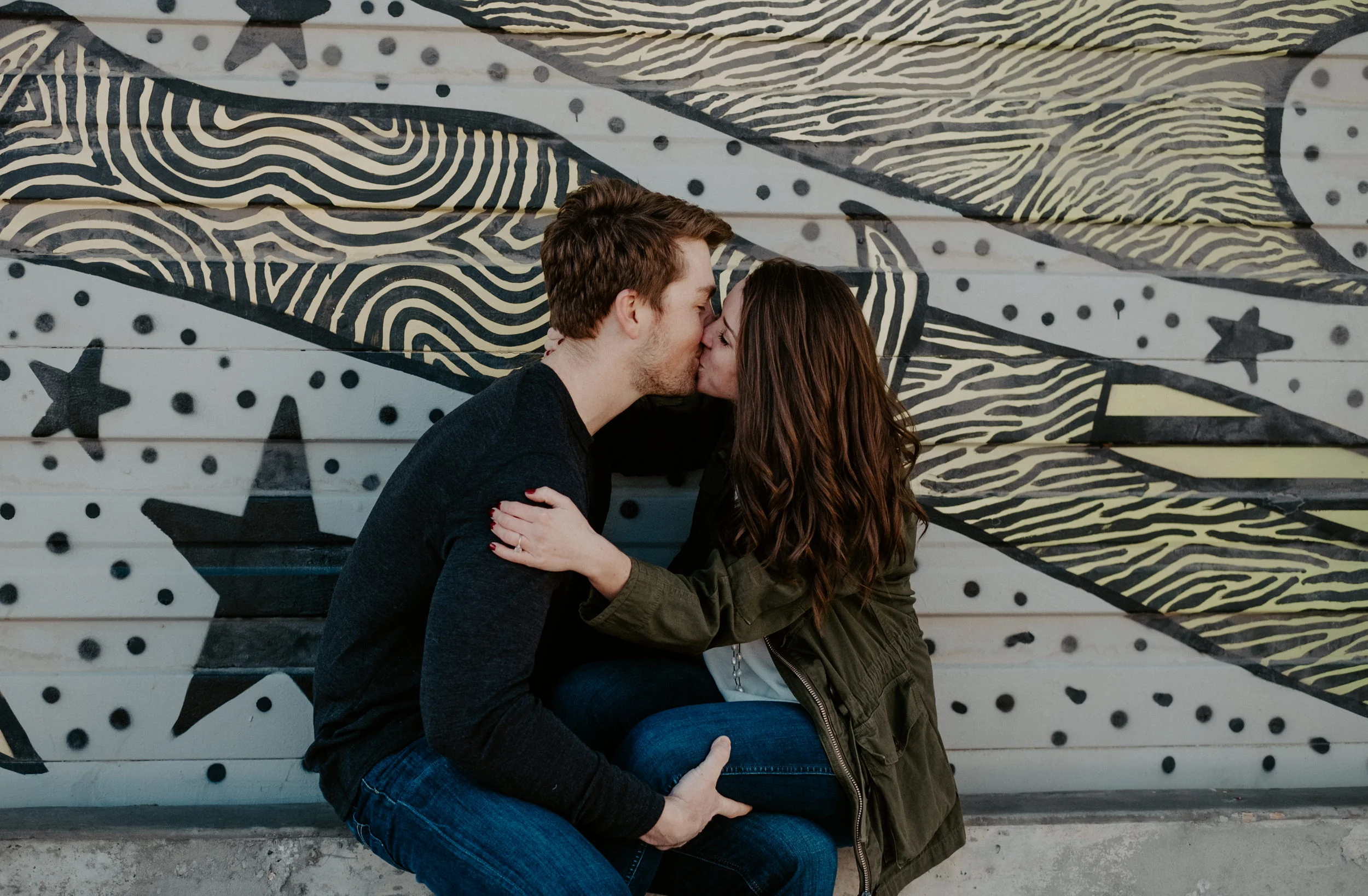  City engagement session. Downtown Denver engagement photos. Colorado wedding photographer. 