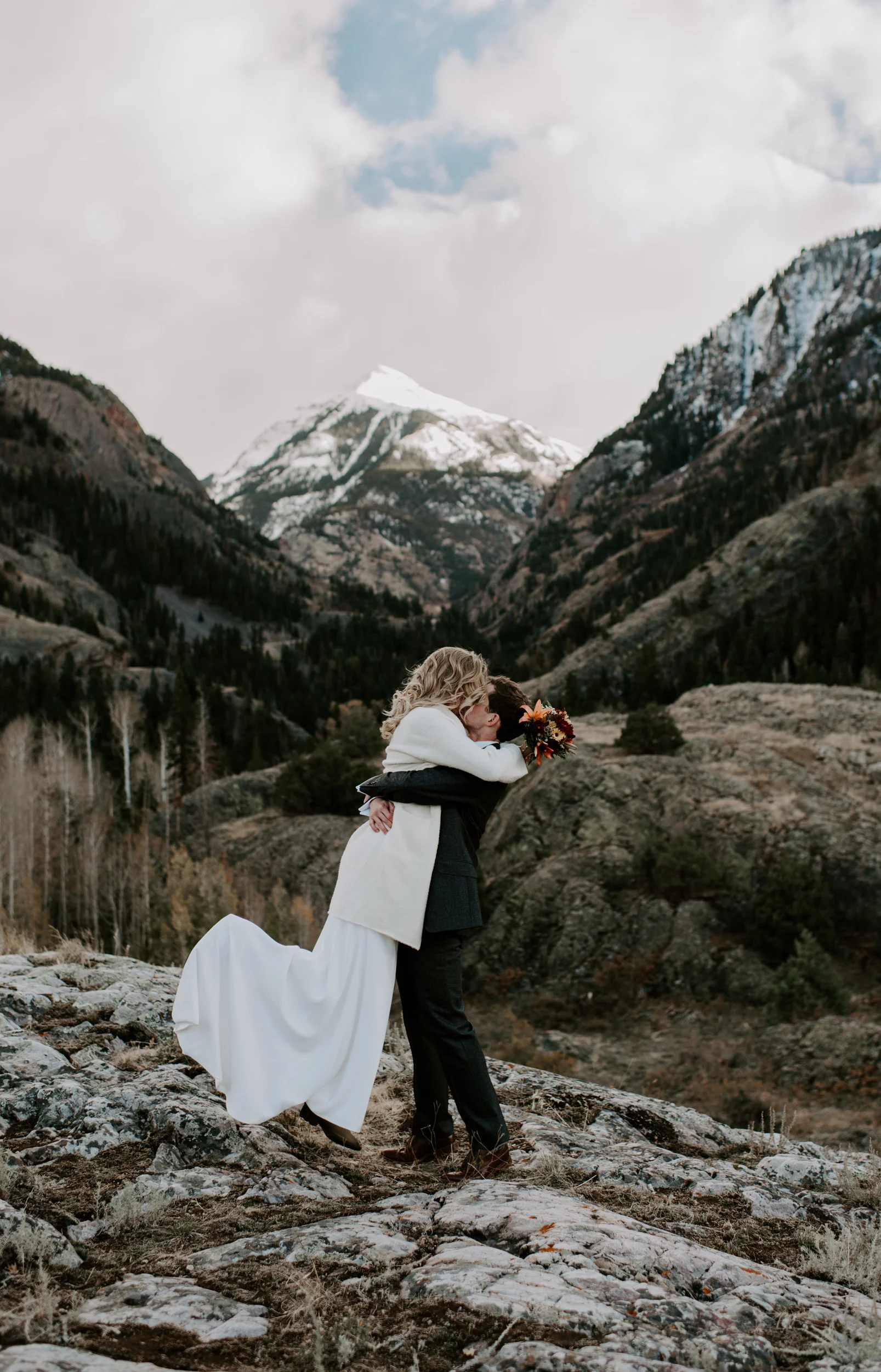  Ouray, Colorado adventure elopement. Colorado mountain wedding photographer. Ouray elopement locations. 